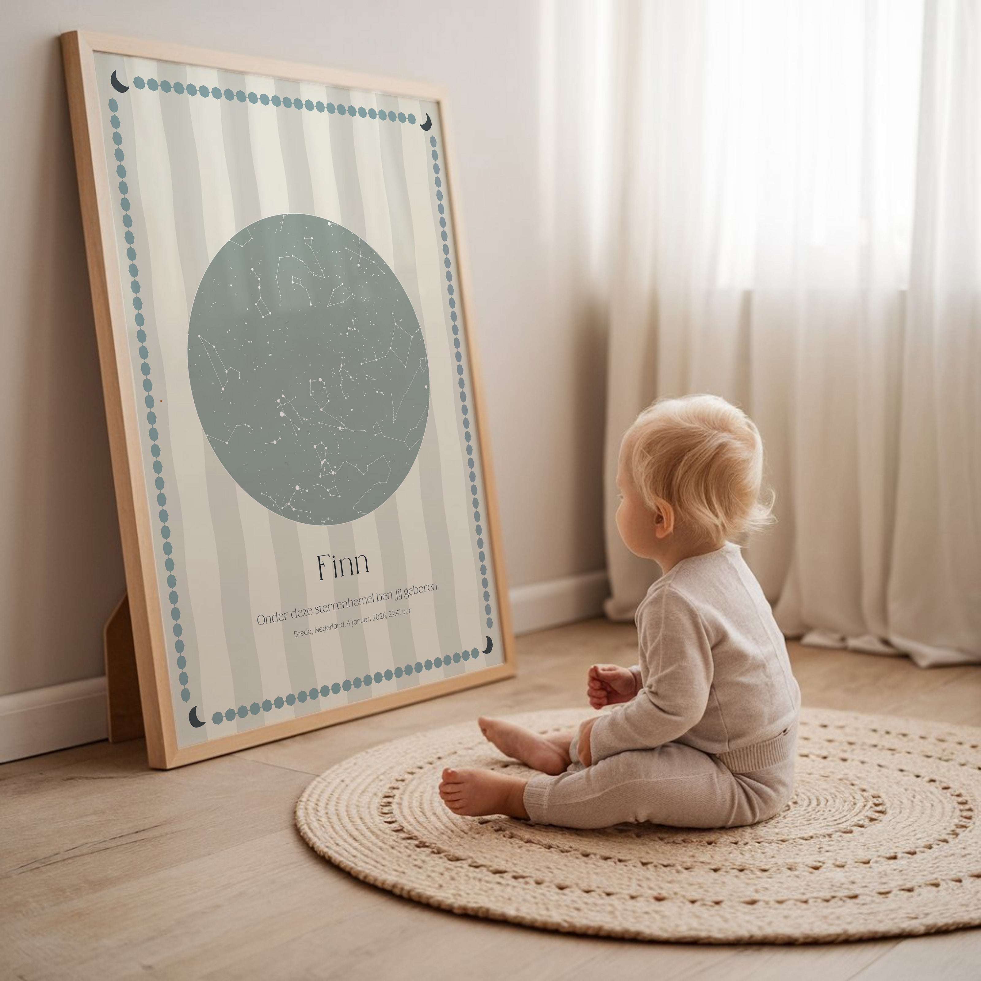 Sterrenhemel poster - Misty Sky