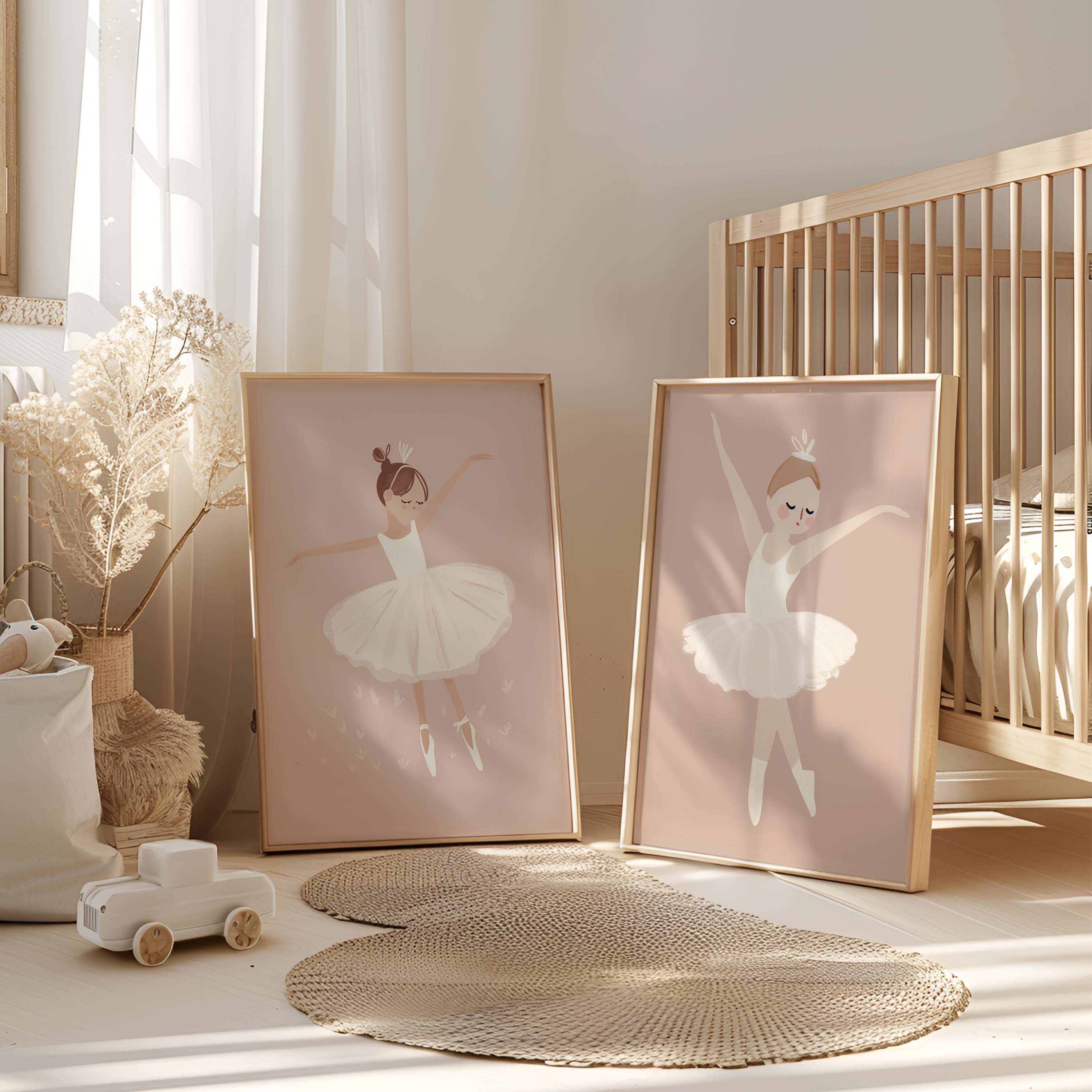 Nursery Print - Pink Ballerina #2