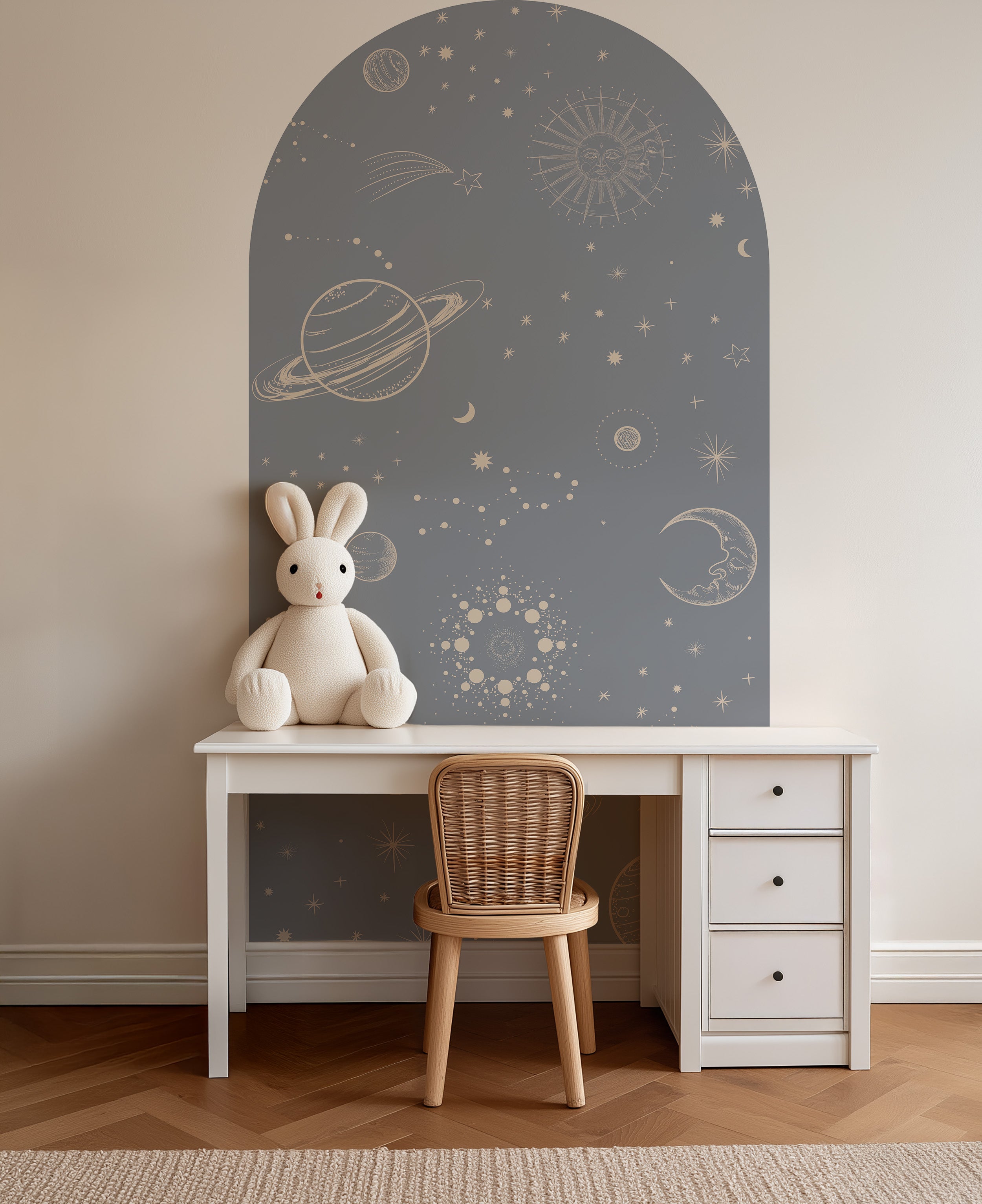 Behangboog - In de Ruimte | denim