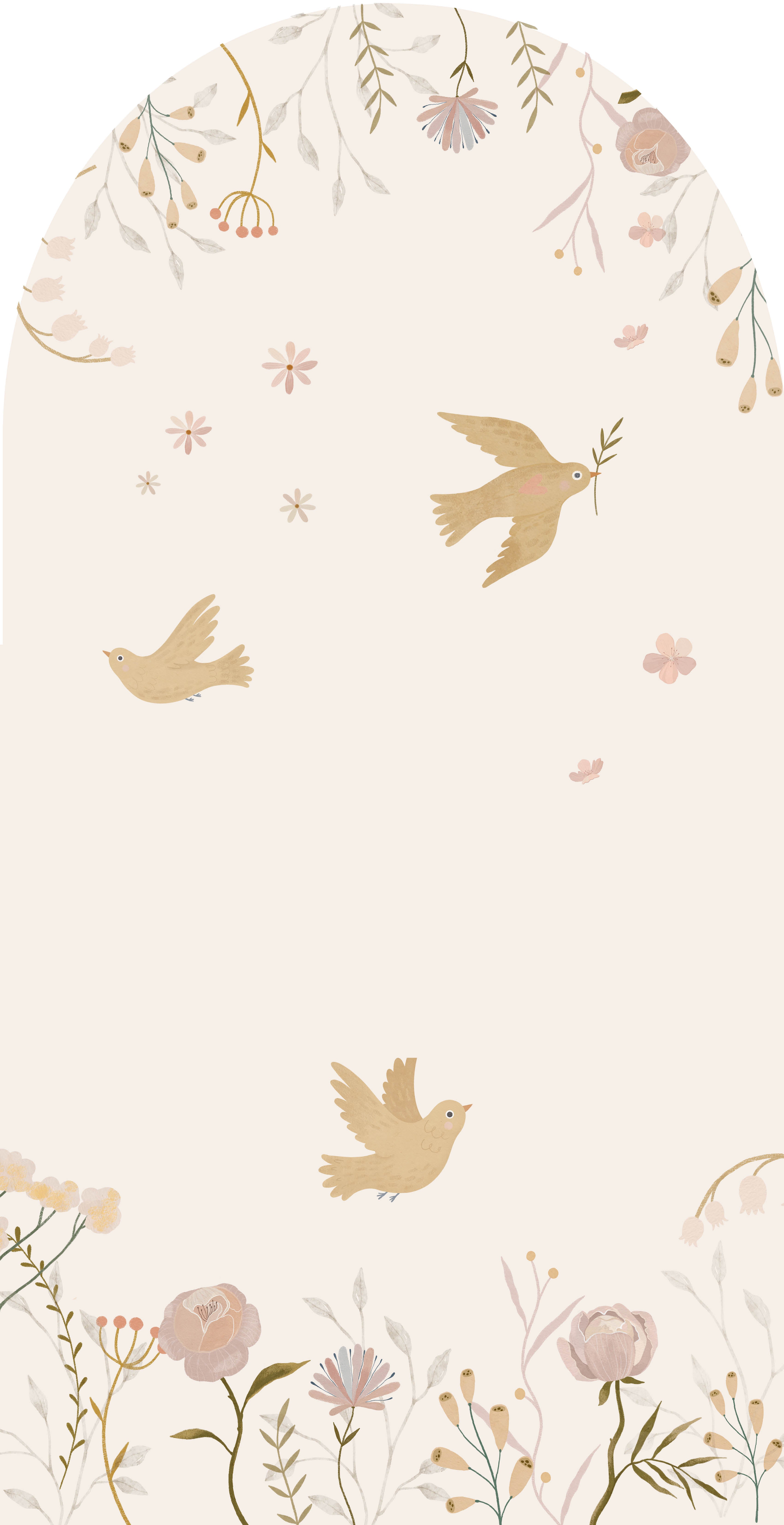 Wallpaper Arch - Garden Lullaby