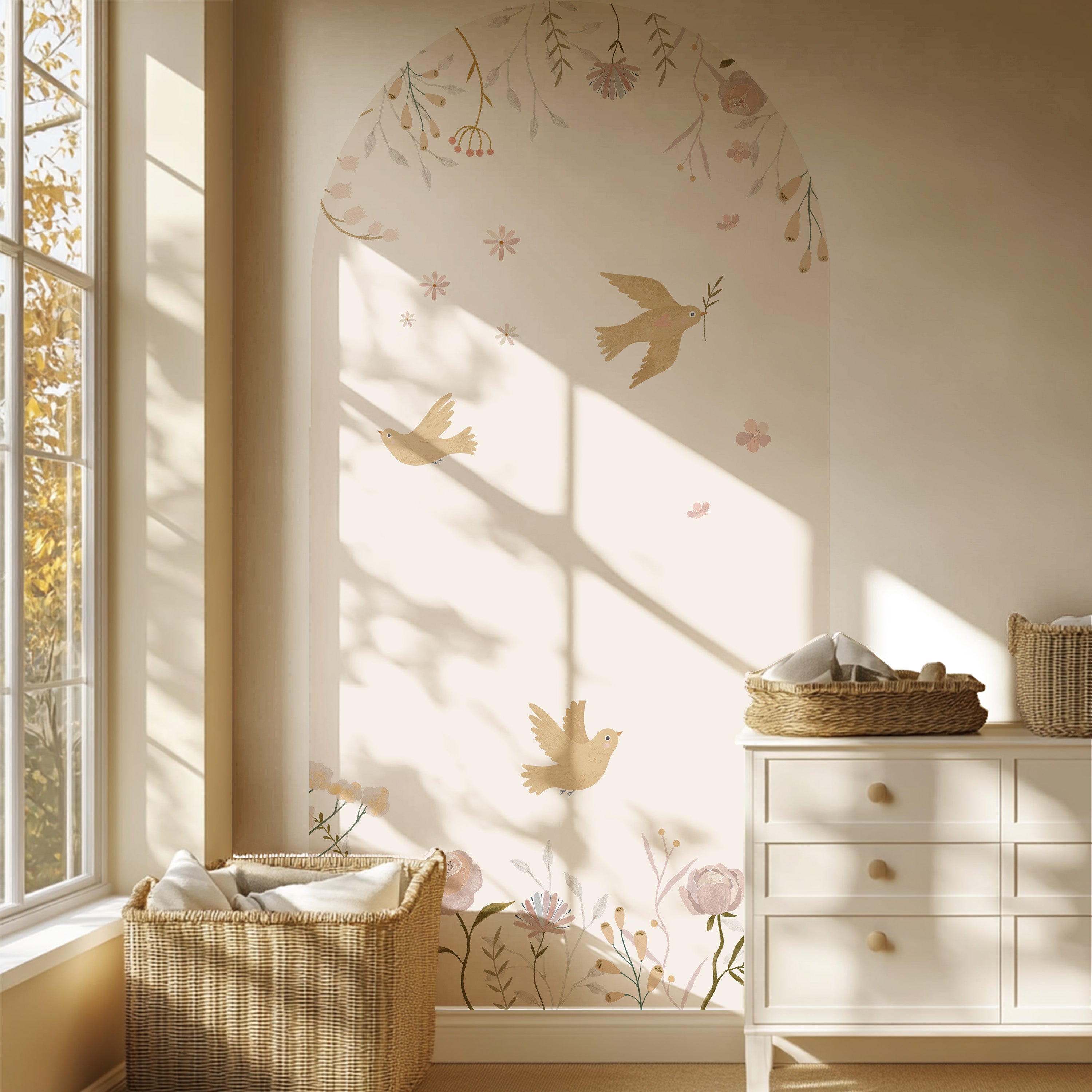 Wallpaper Arch - Garden Lullaby