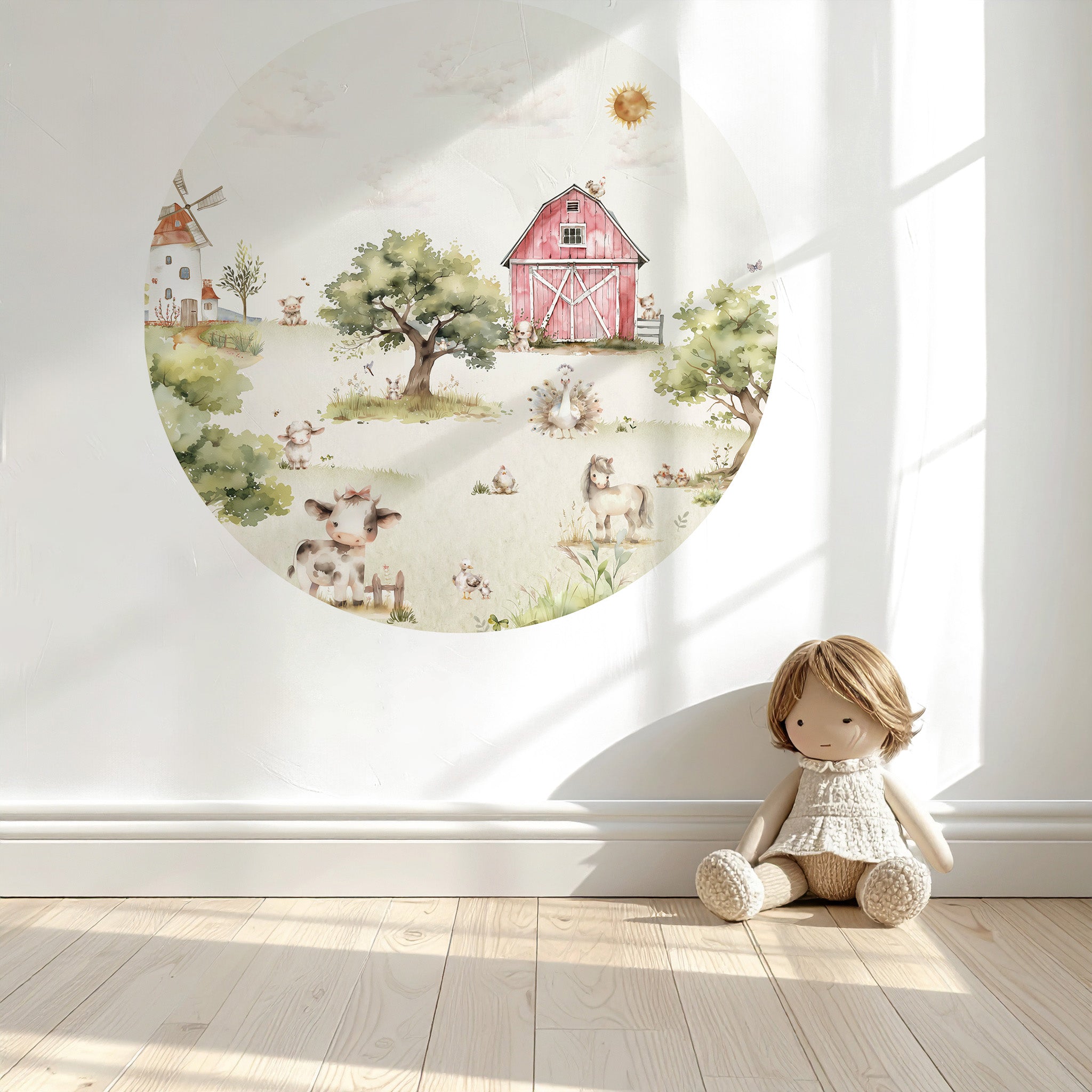 Behangcirkel - Boerderij