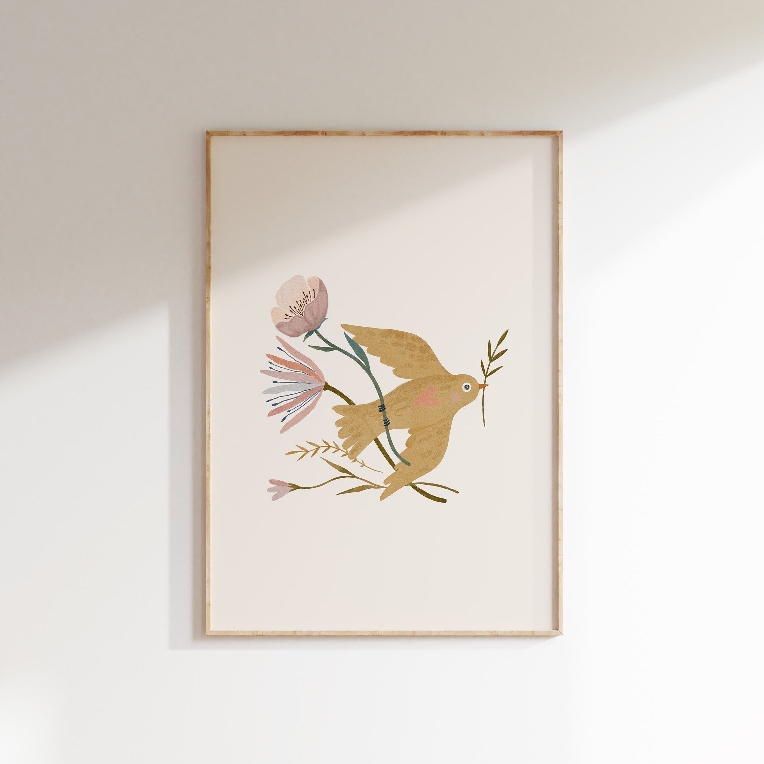 Kinderkamer poster - Vogels & Bloemen | Garden of Paradise