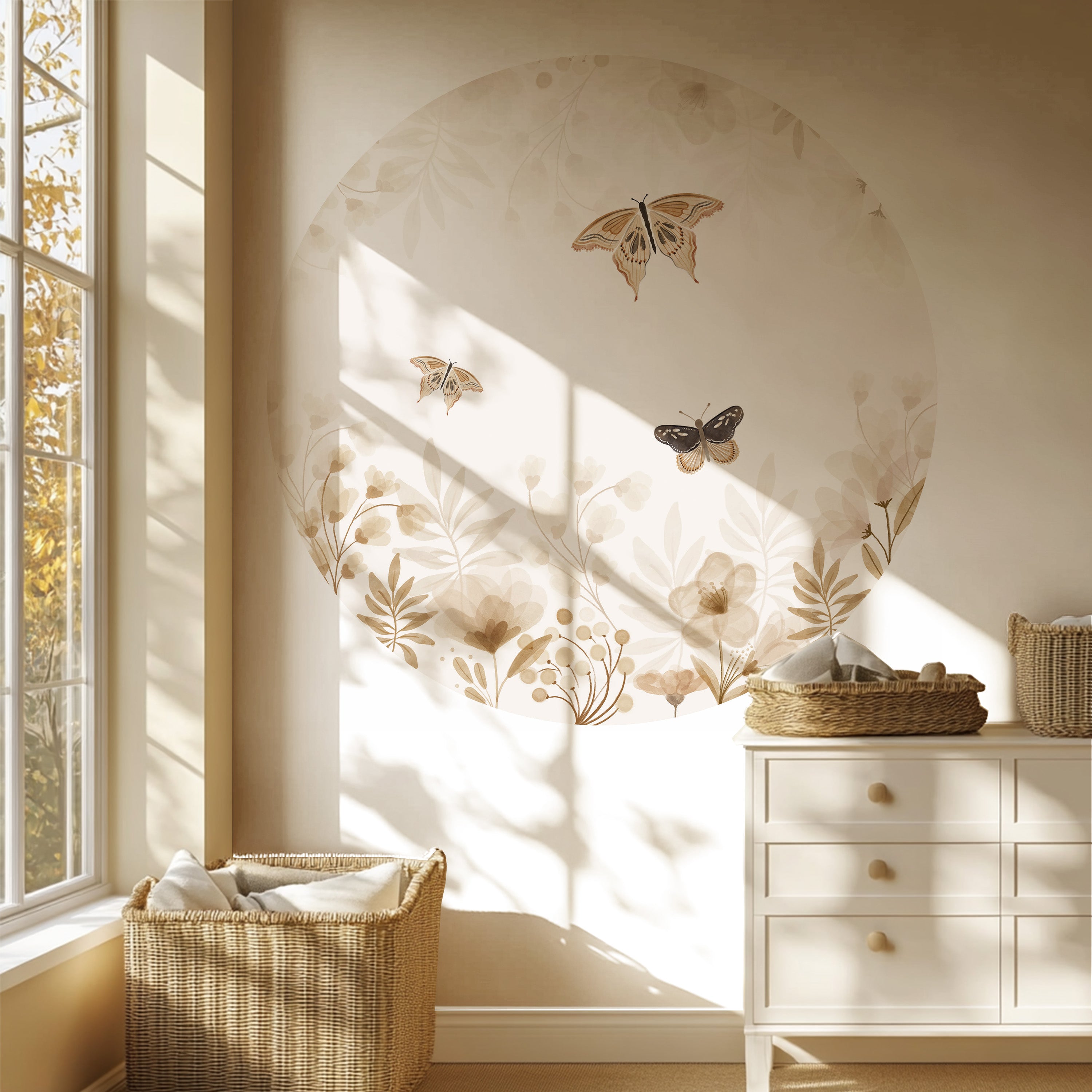 Behangcirkel - Vintage Field