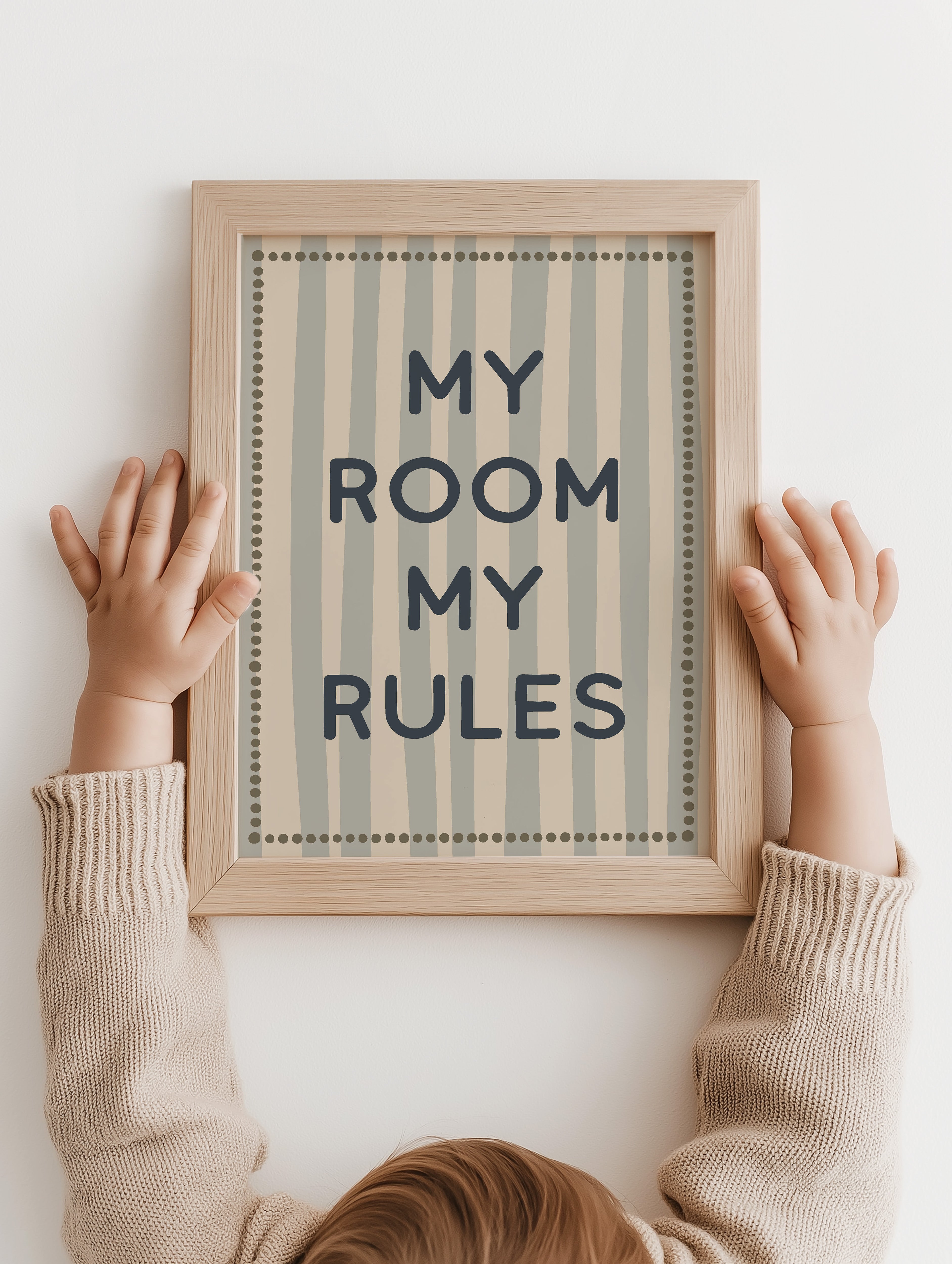 Children's room print - Don't stop me now