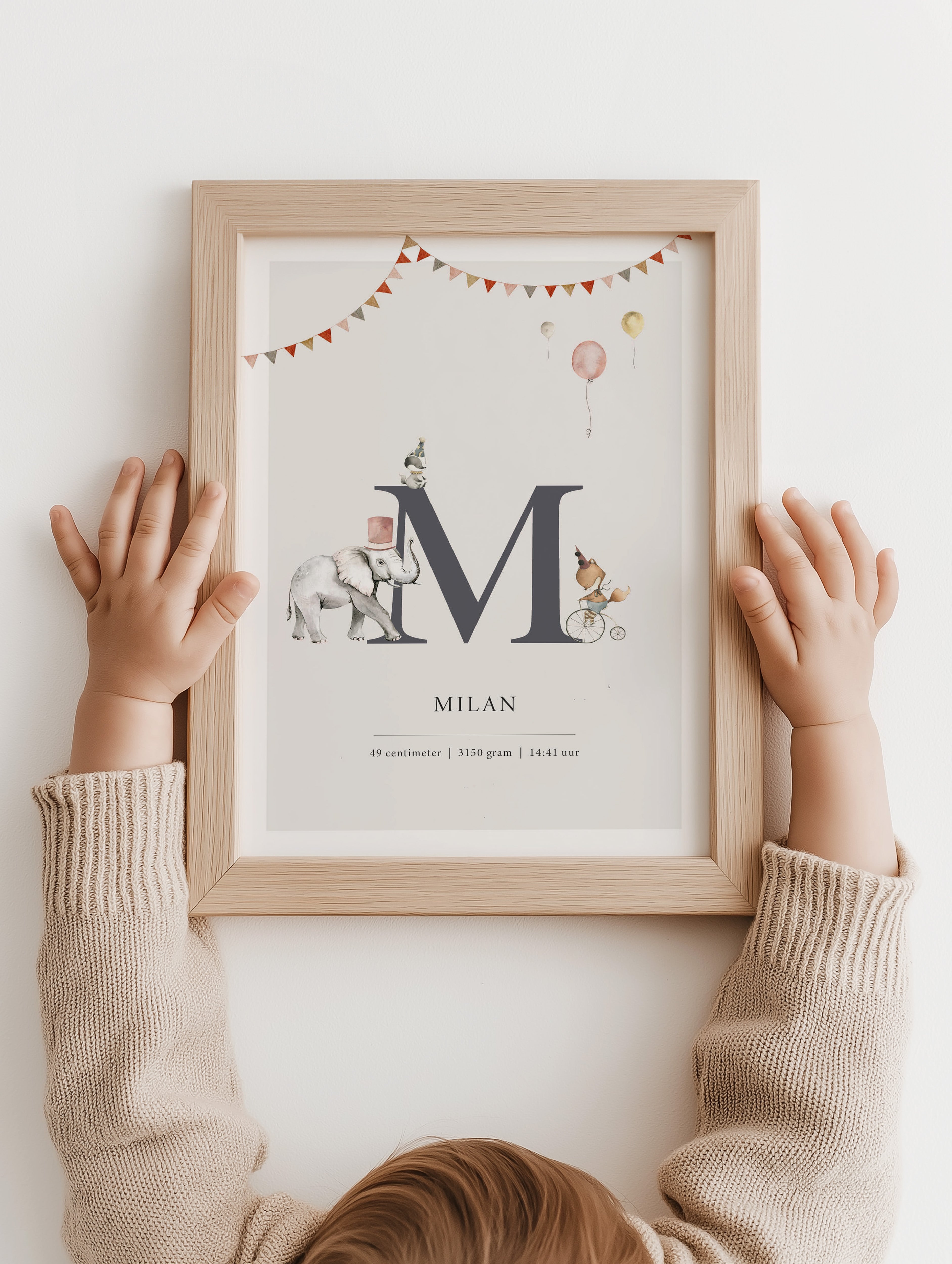 Geboorteposter Wild Circus