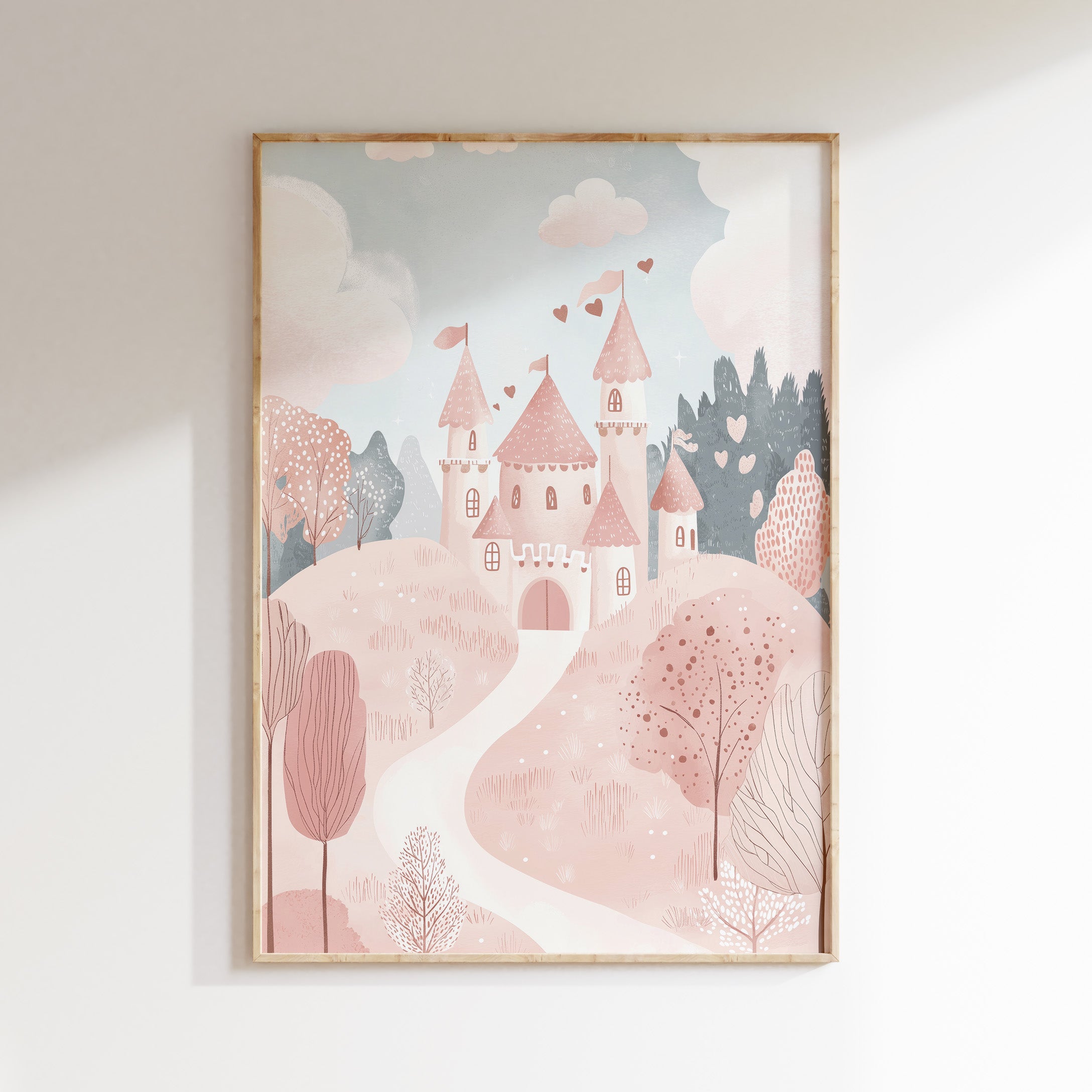 Children's room print - Castle