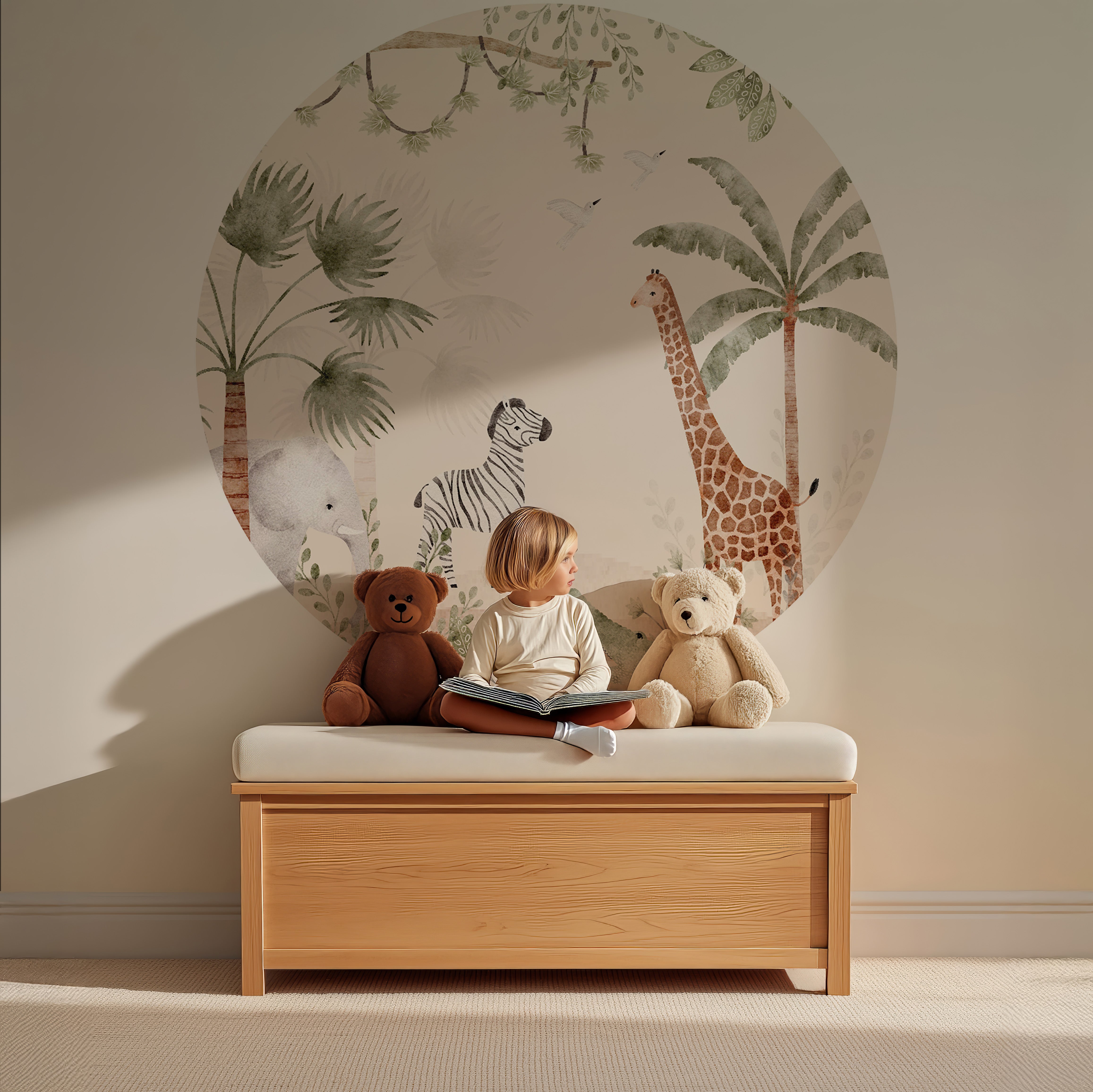 Behangcirkel - Safari Dreams