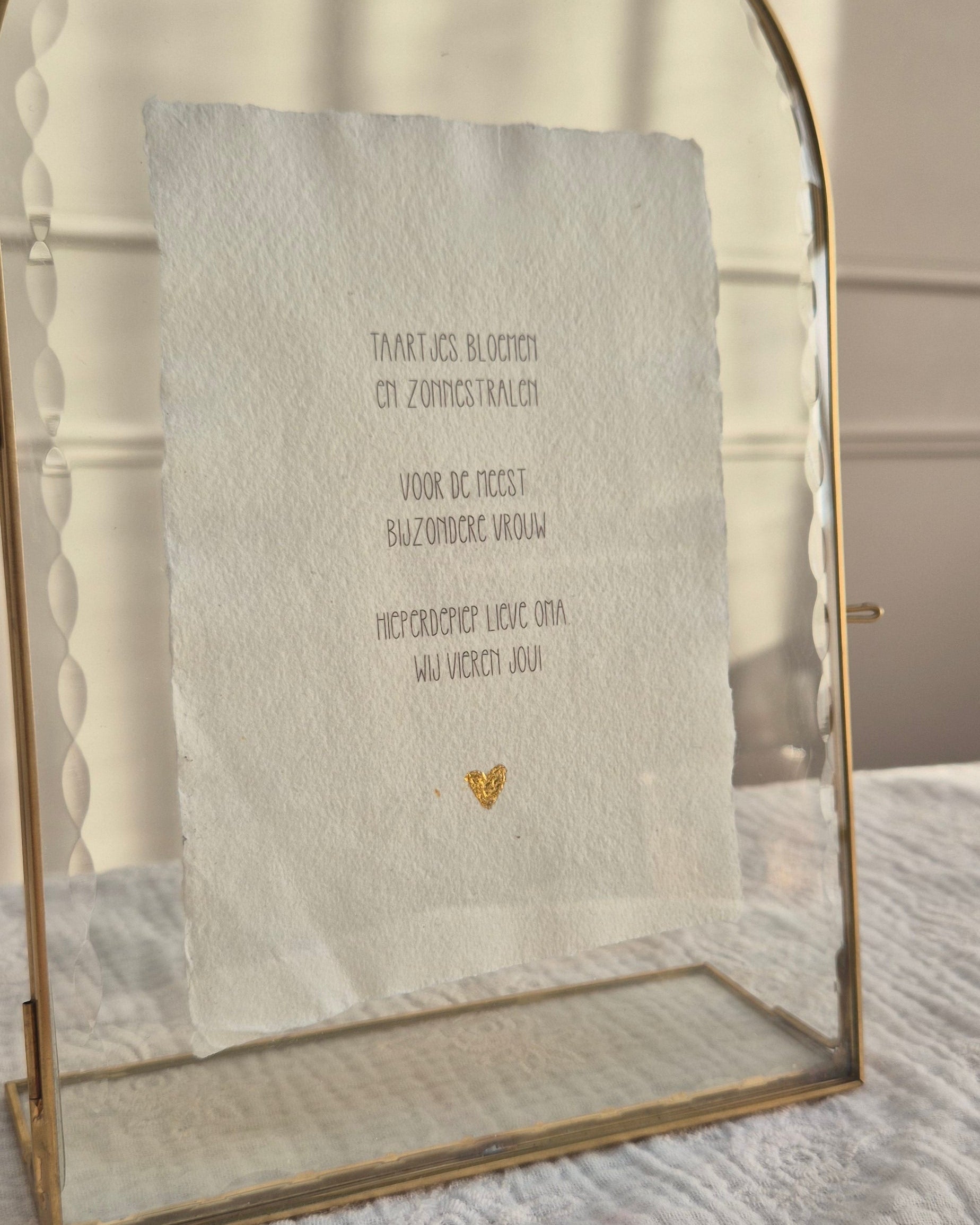 Gedichtje voor oma - Wij vieren jou