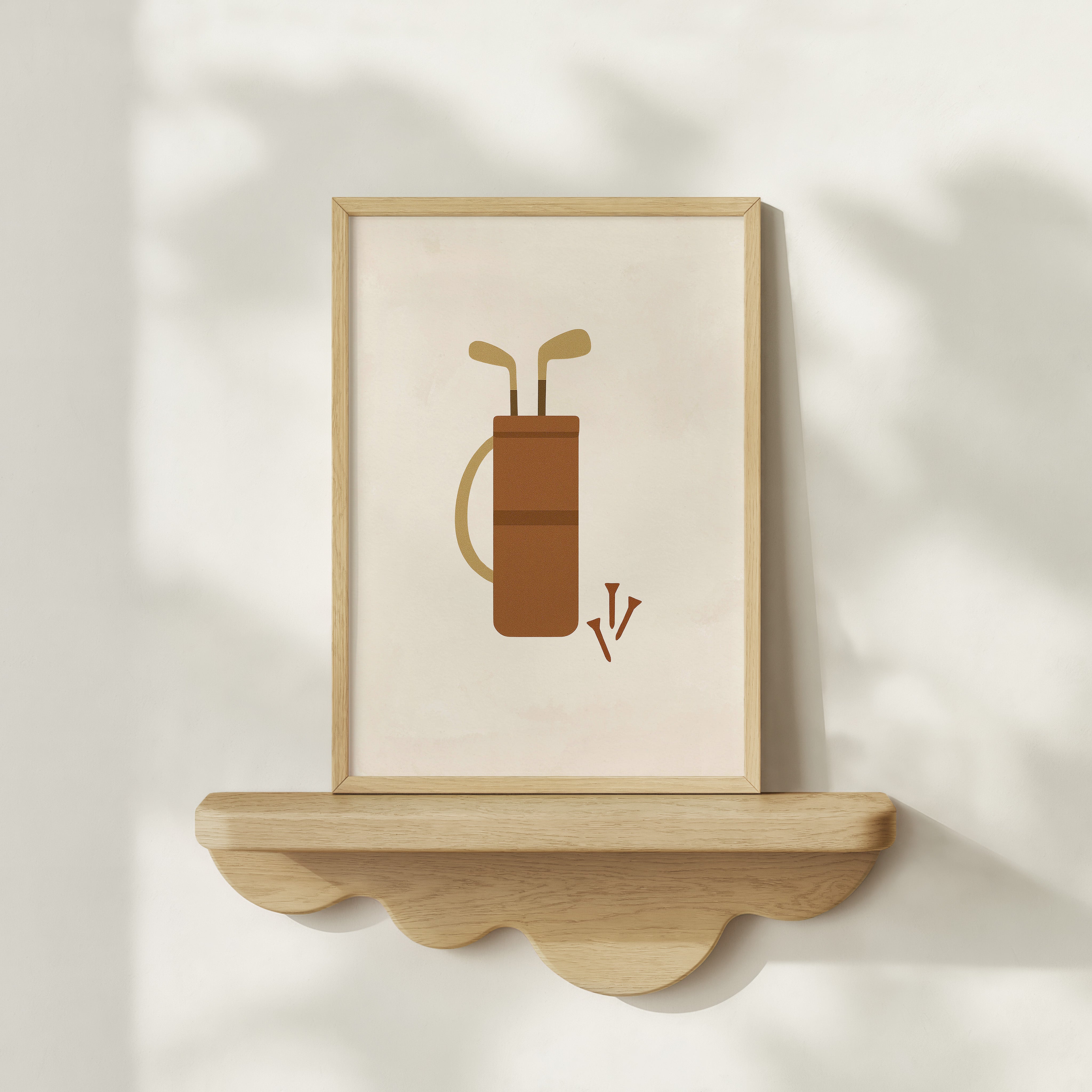 Kinderkamer poster - Golftas | Sport