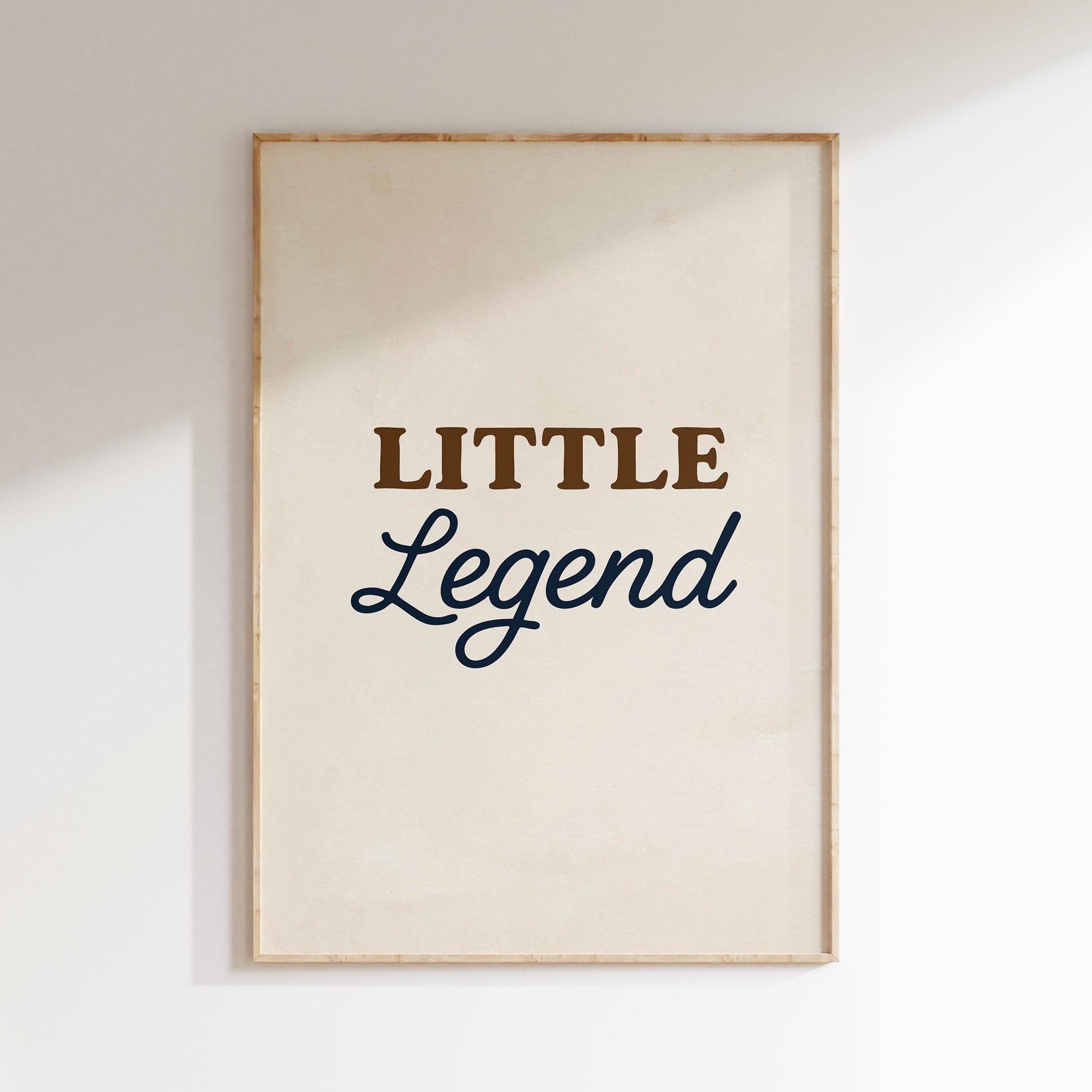 Kinderkamer poster - Little Legend | Sport