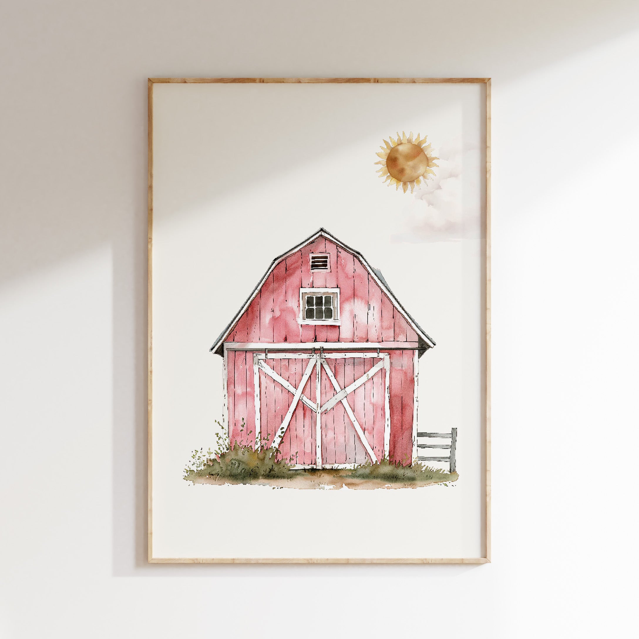 Children's room poster - Farm
