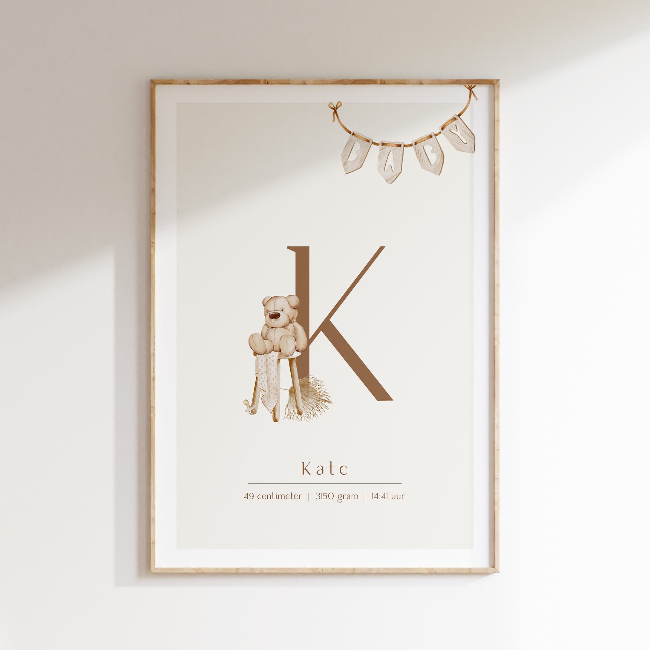 Geboorteposter Little Beginnings