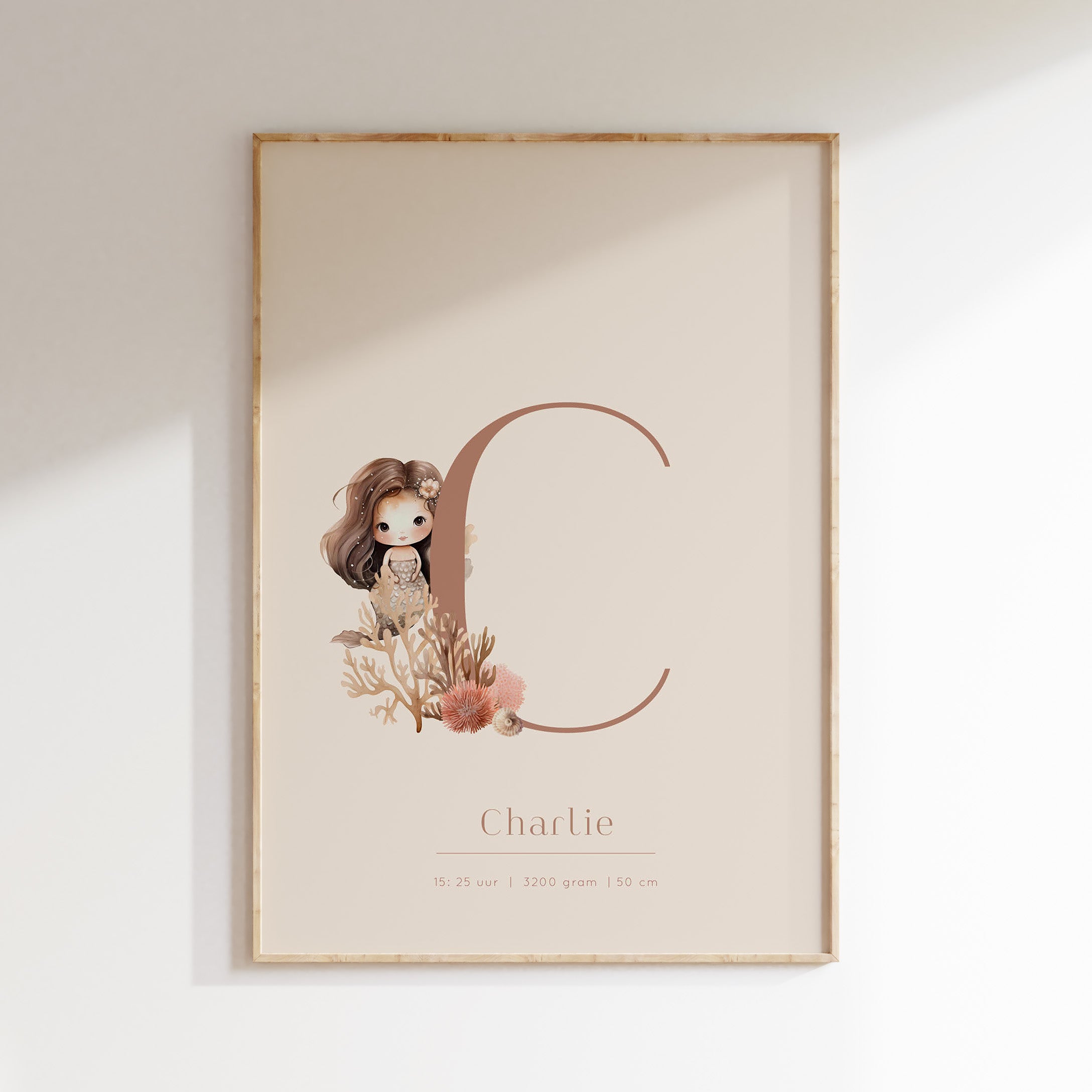 Geboorteposter Mermaids