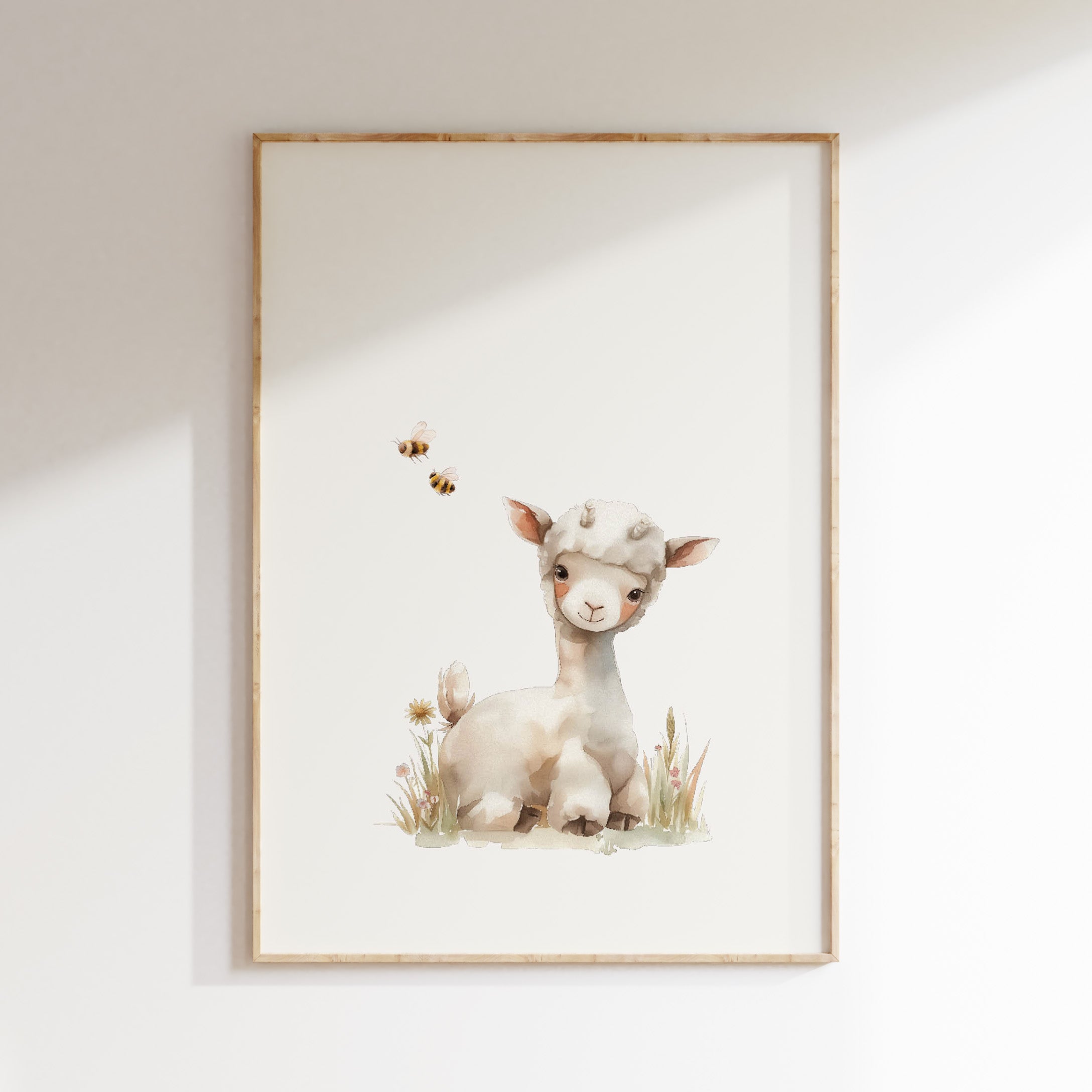 Kinderkamer poster - Geitje | Boerderij