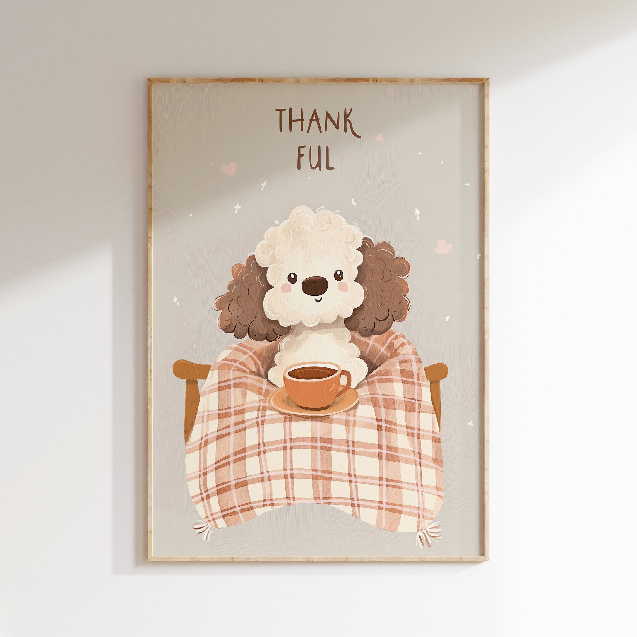 Nursery print - Thankful Puppu