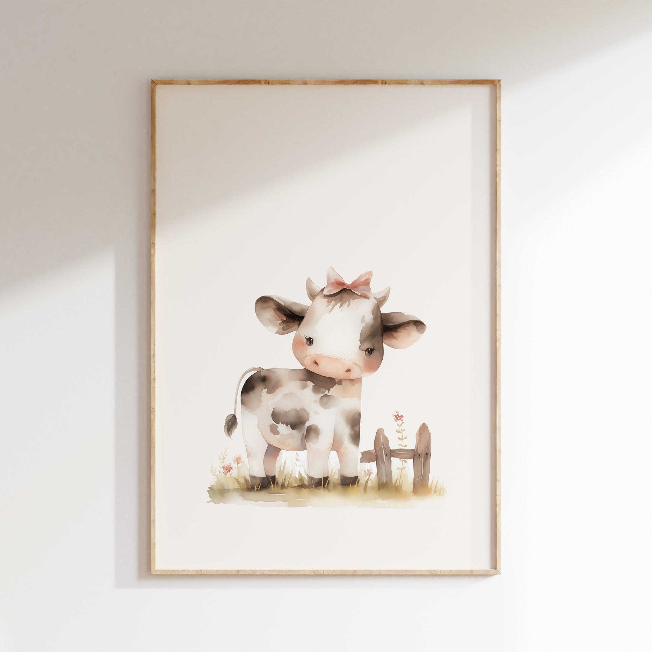 Kinderkamer poster - Koe | Boerderij