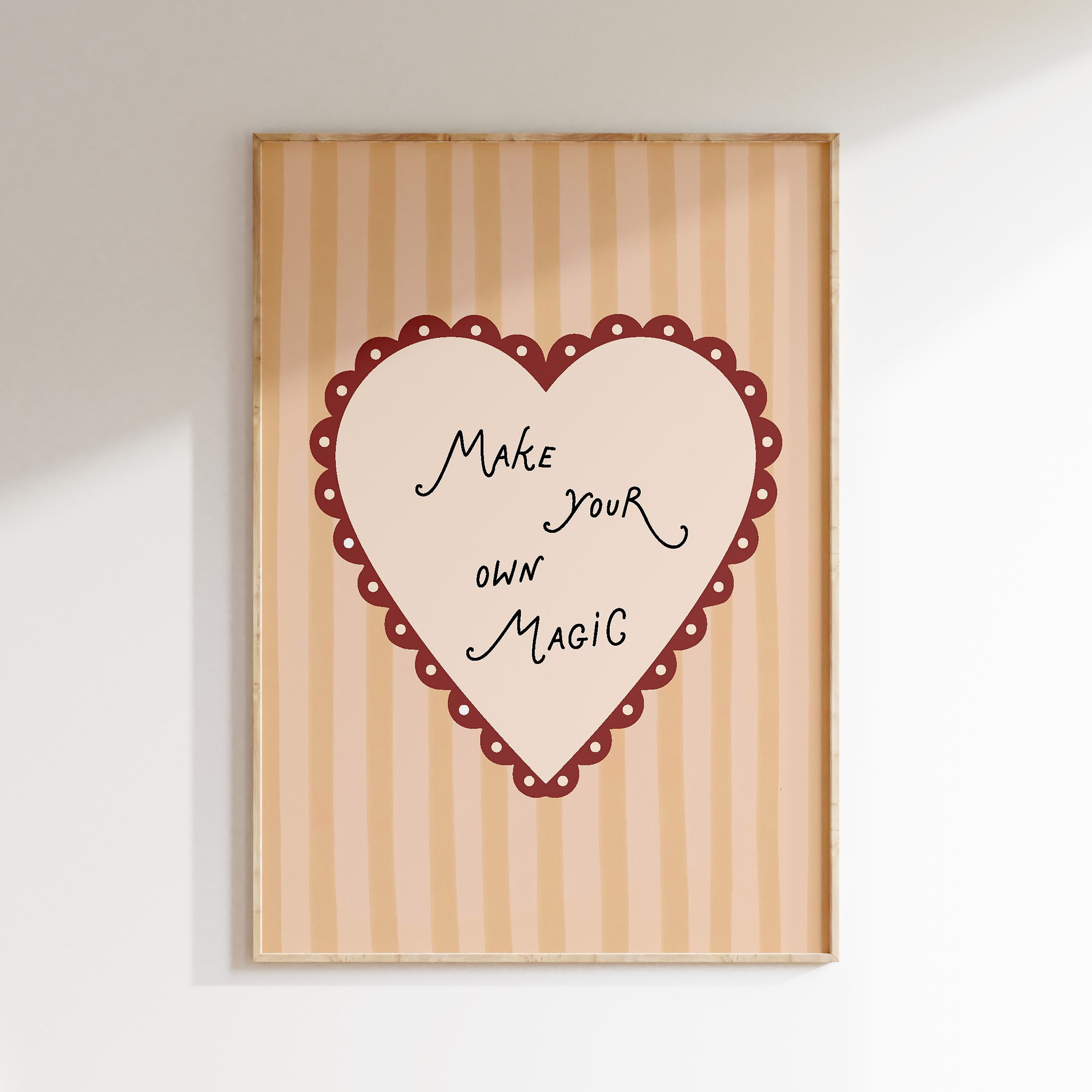 Kinderkamer poster - Make your own magic
