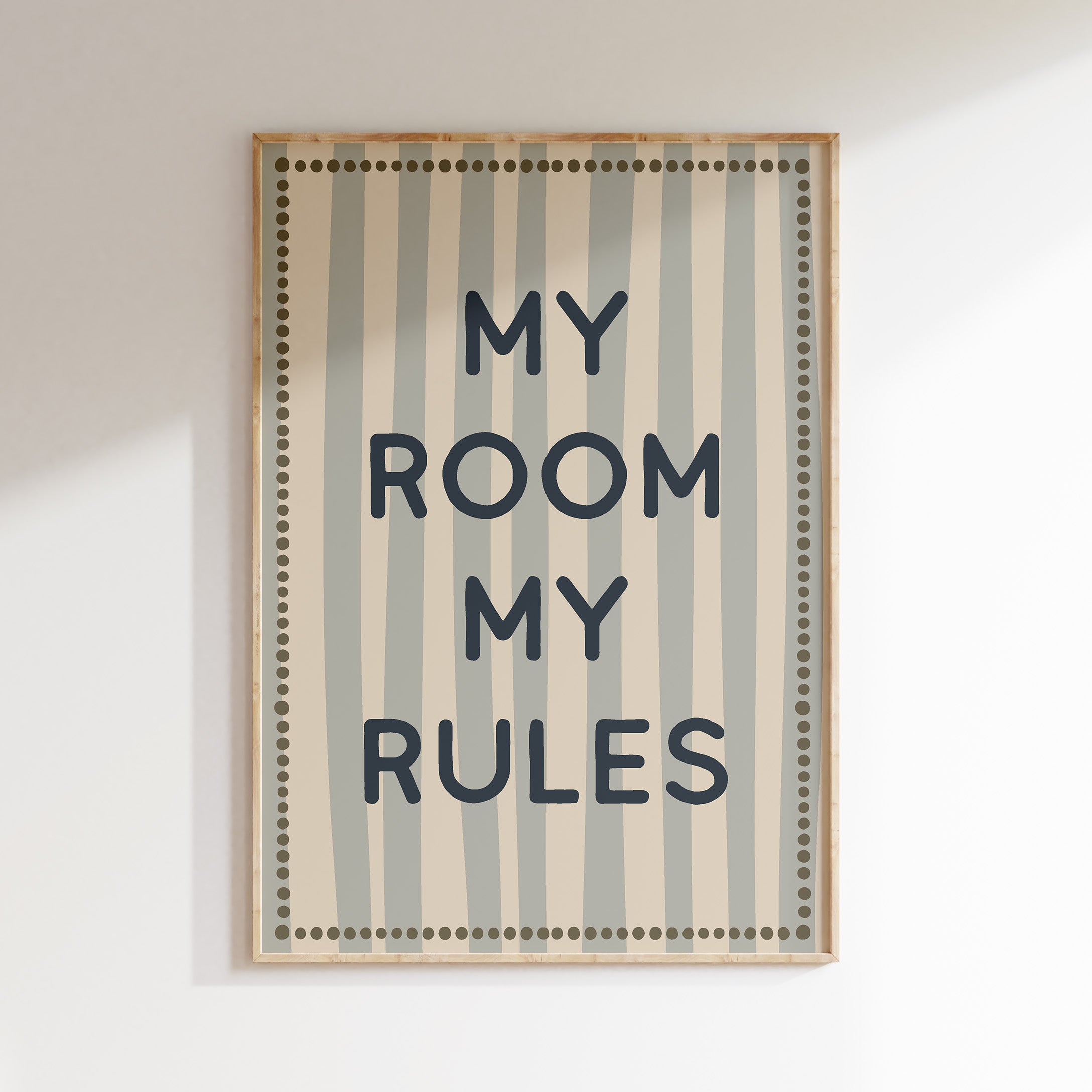 Children's room print - Don't stop me now