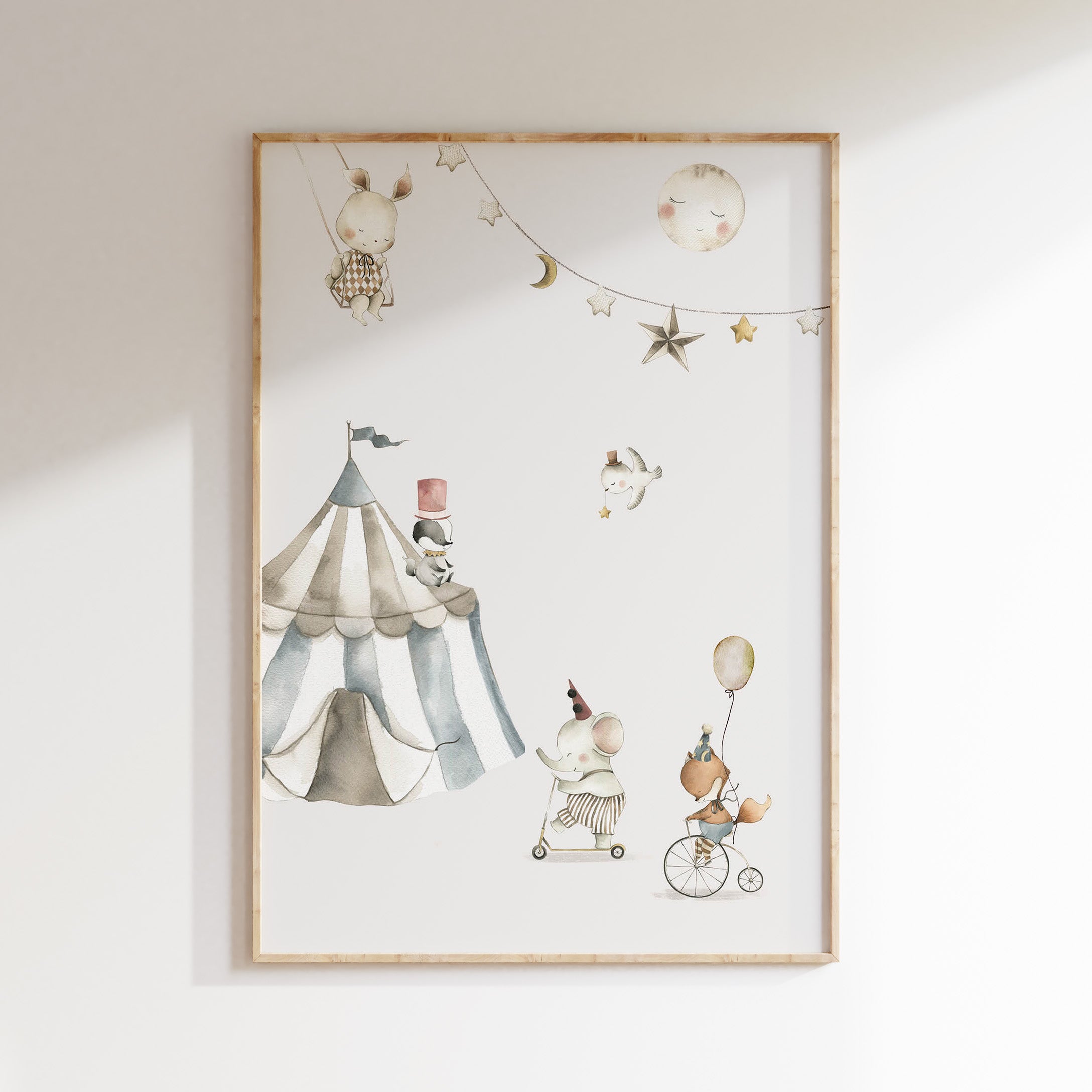 Kinderkamer poster - Nachtcircus | The Night Circus