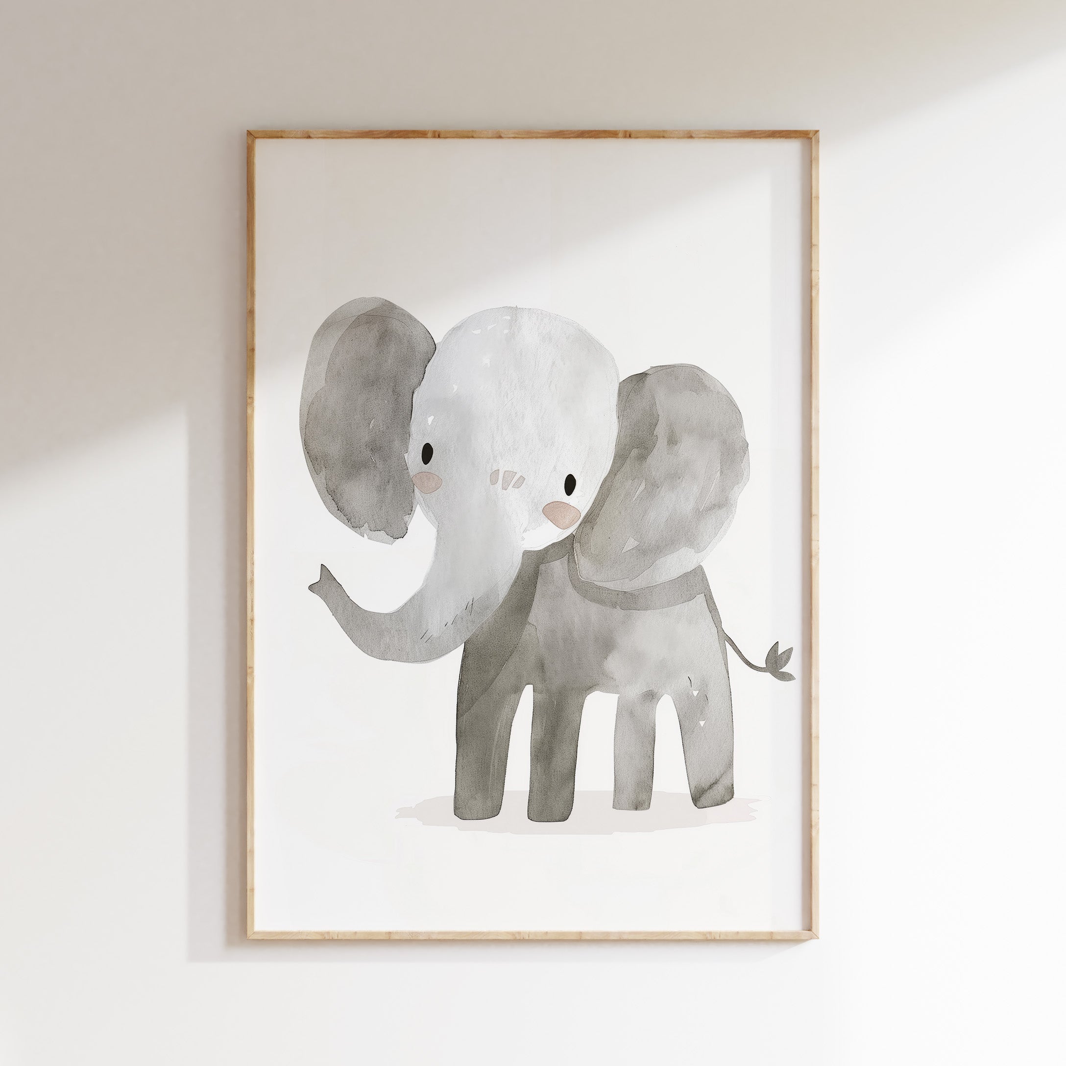 Children's room print - Elephant