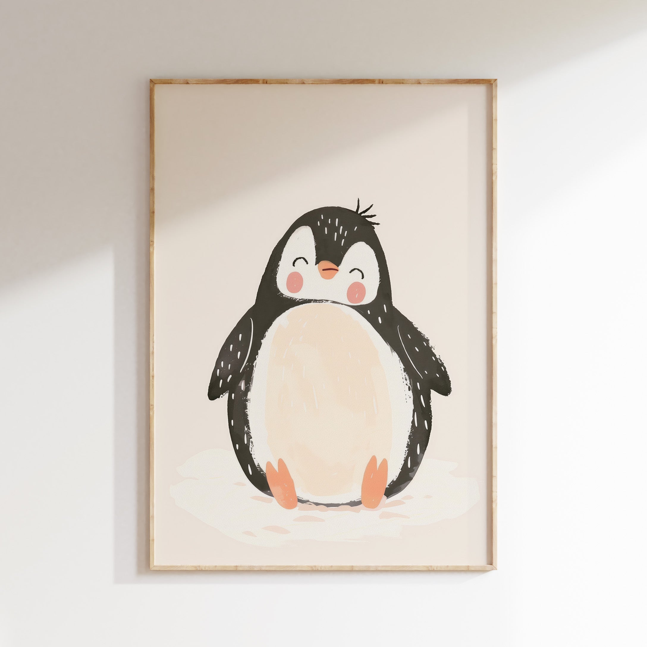 Children's room print - Penguin