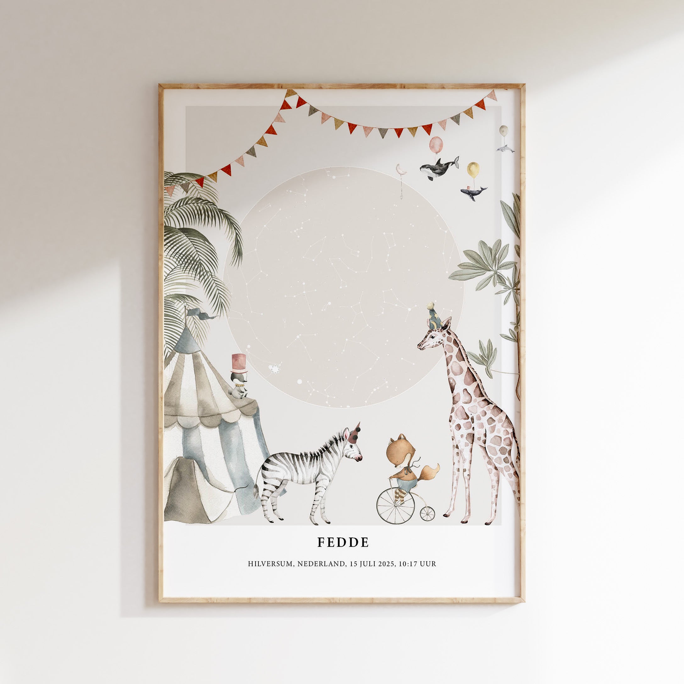 Sterrenhemel poster - Wild circus