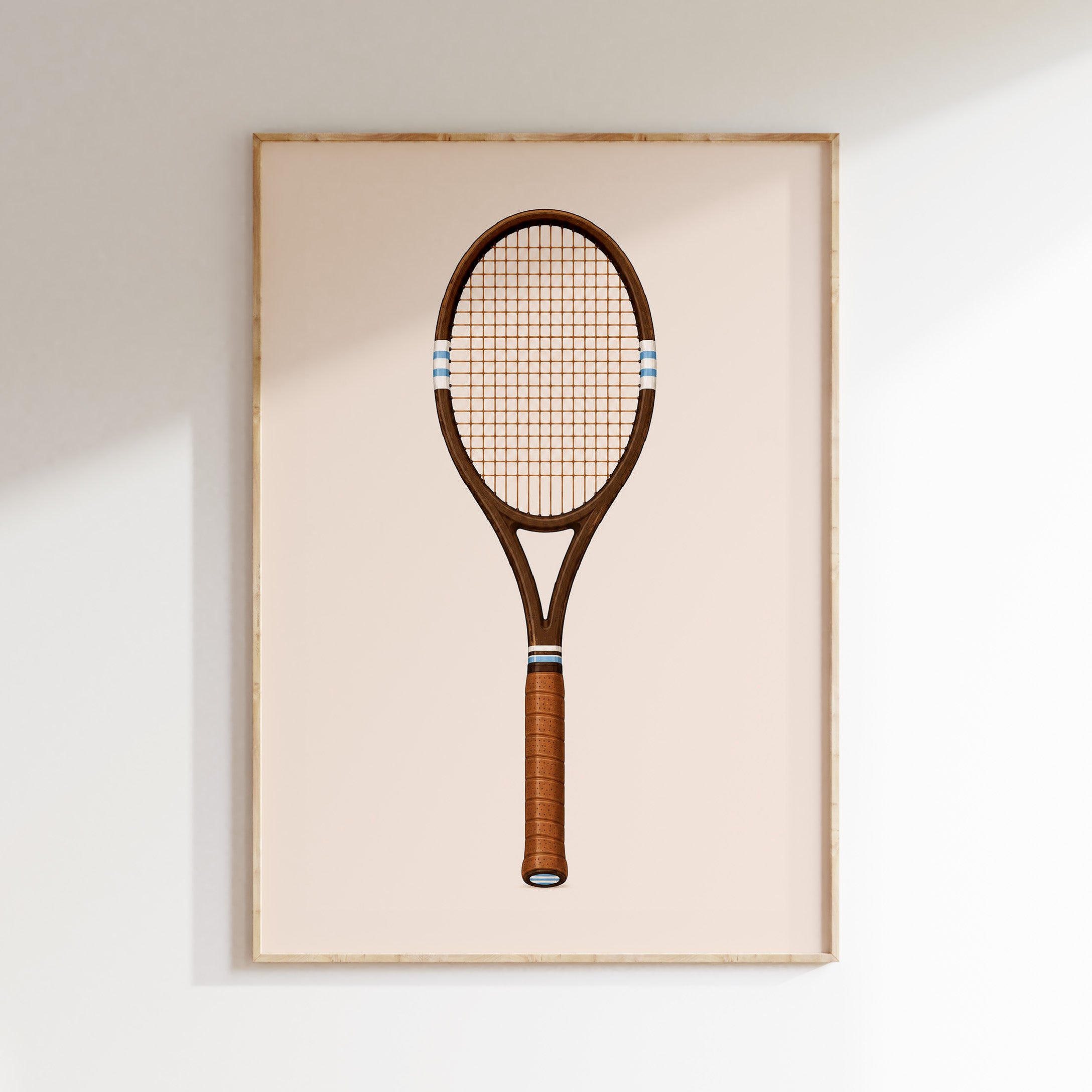 Children's room poster - Tennis Rabbit | Sport