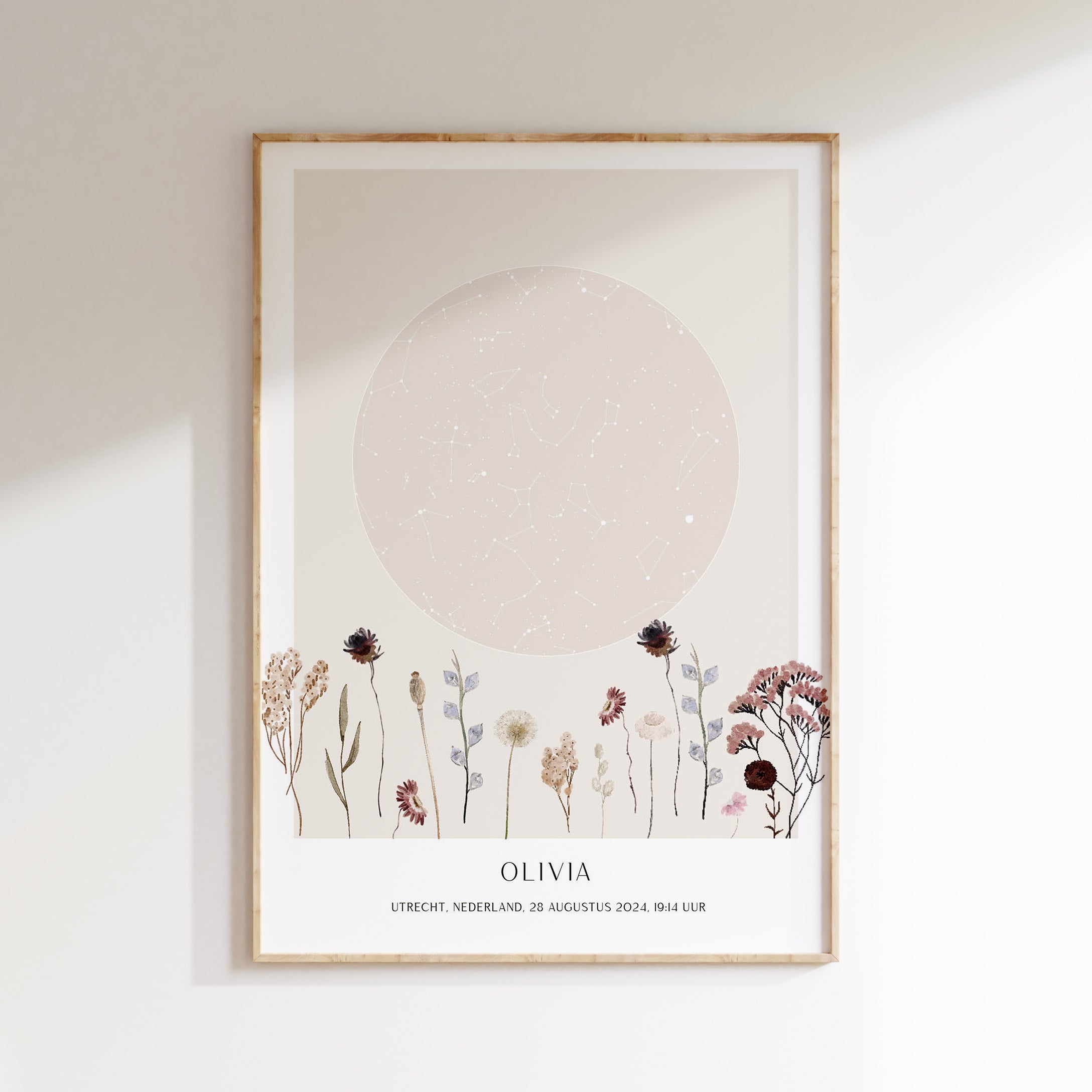 Sterrenhemel poster | Veldbloemen