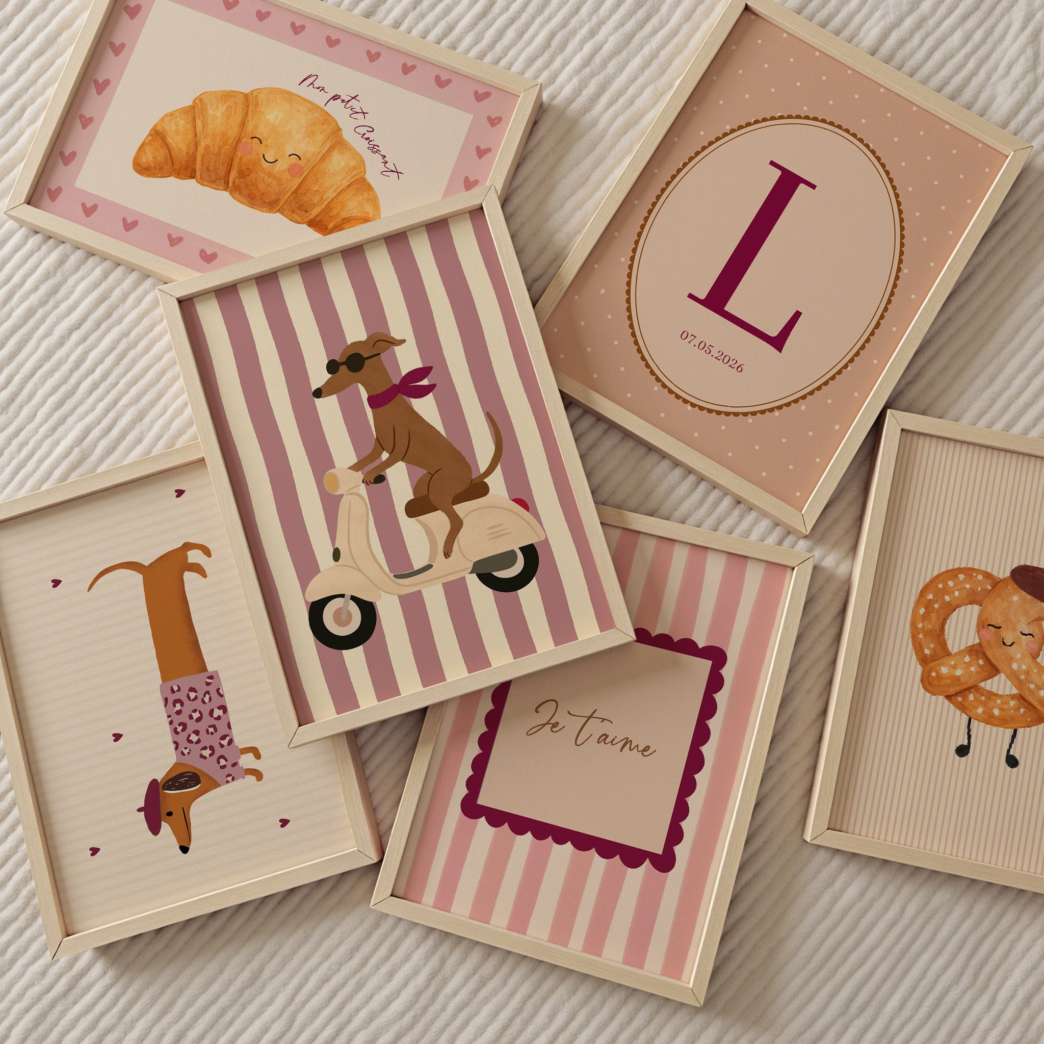 Children's room poster - Petit Pretzel