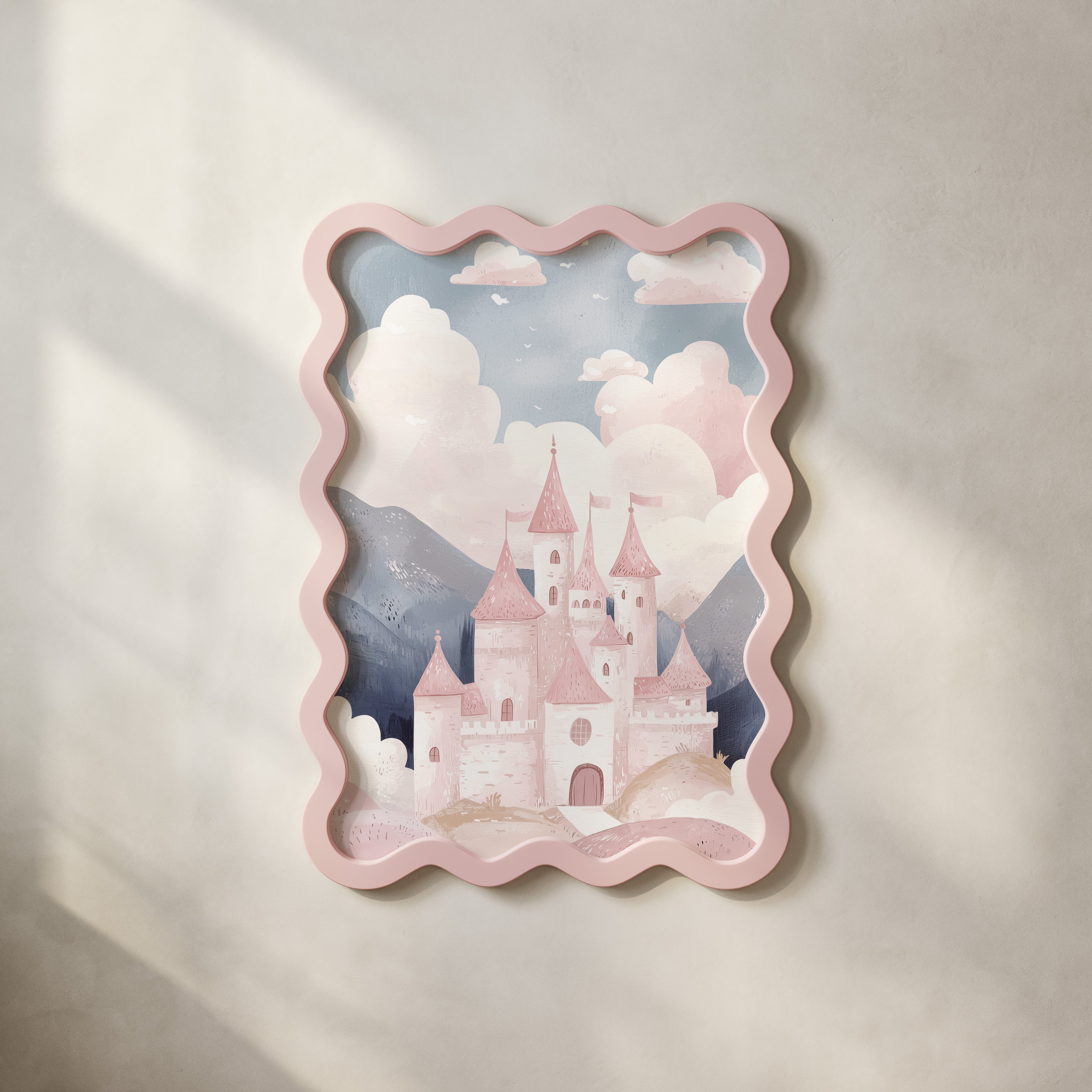 Children's room print - Dreamy Castle