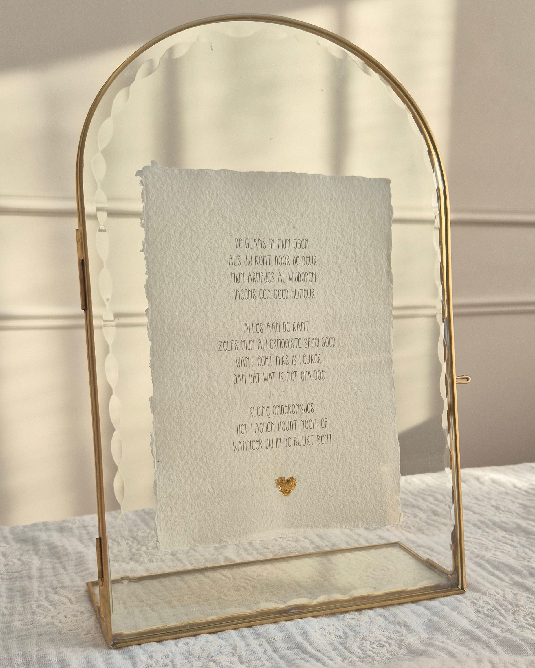 Gedichtje voor opa - Kleine onderonsjes