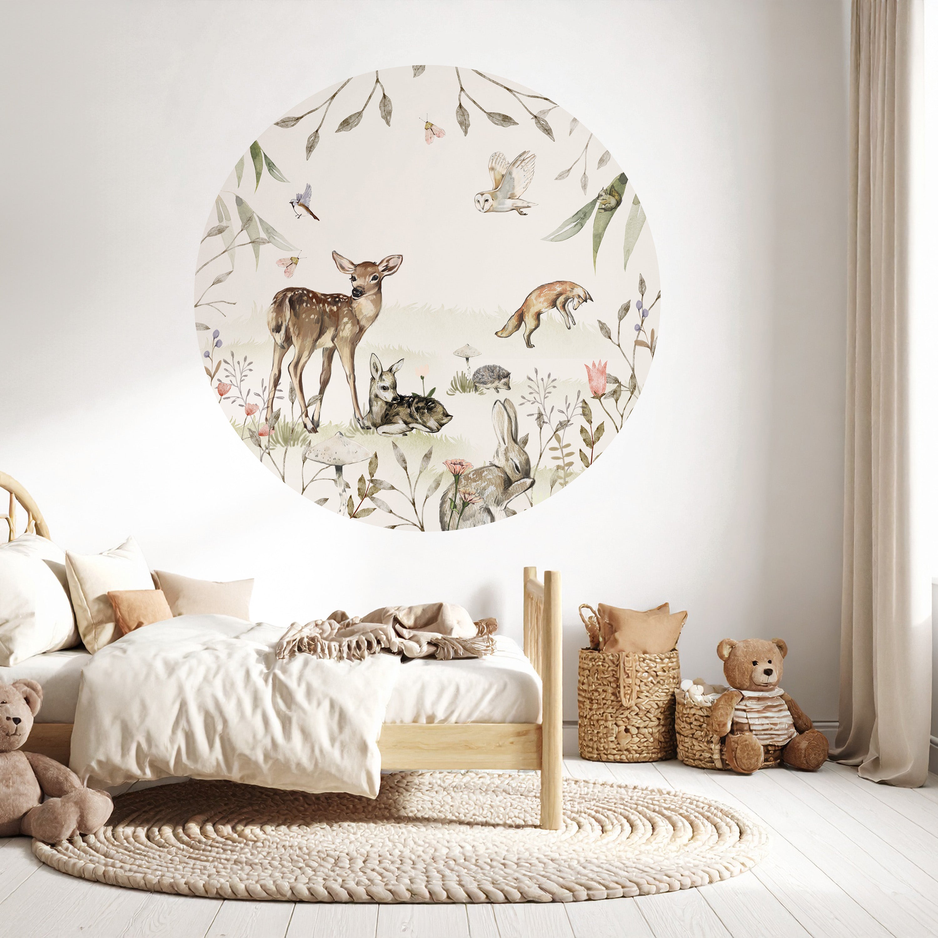 Behangcirkel - Bosdieren