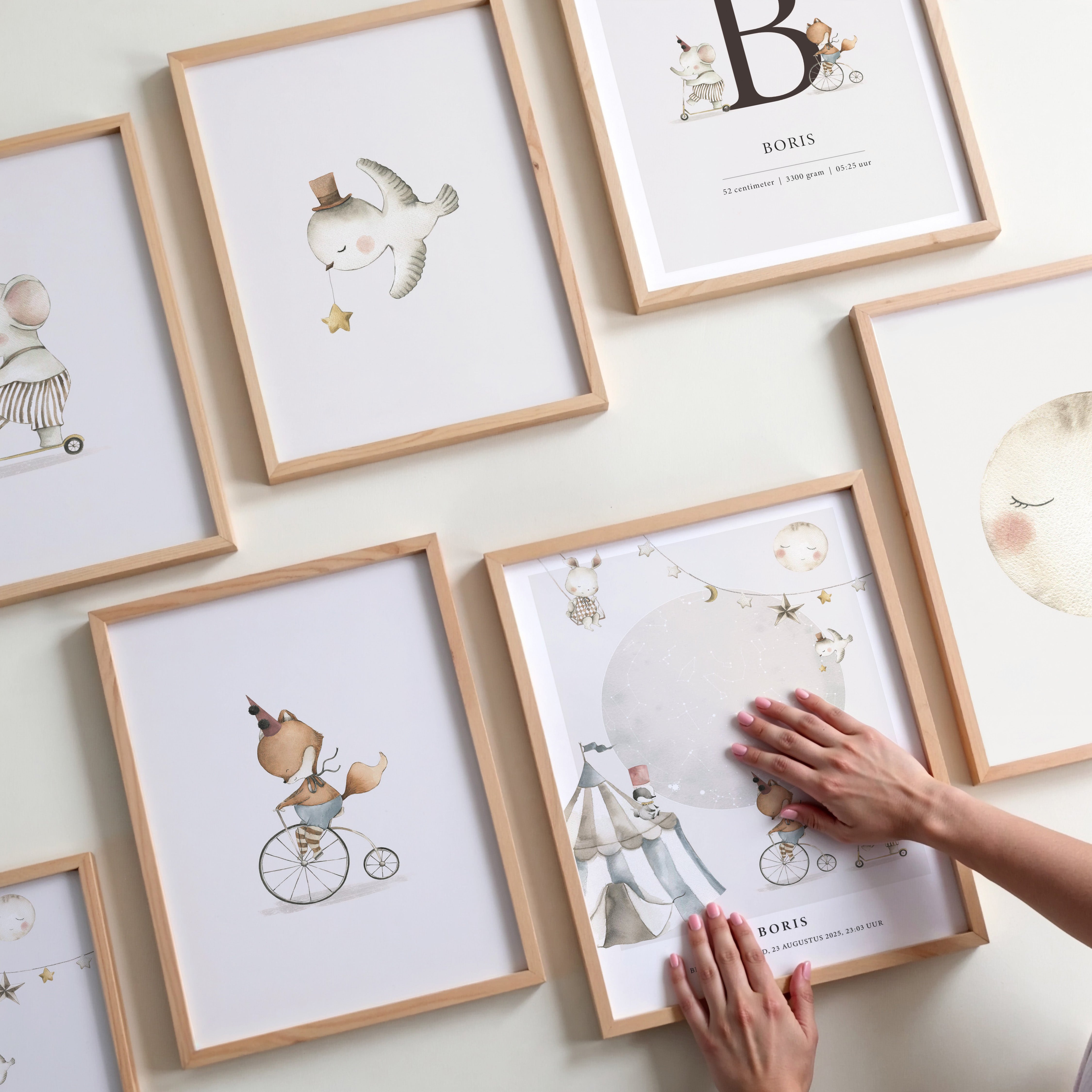 Kinderkamer poster - Nachtcircus | The Night Circus