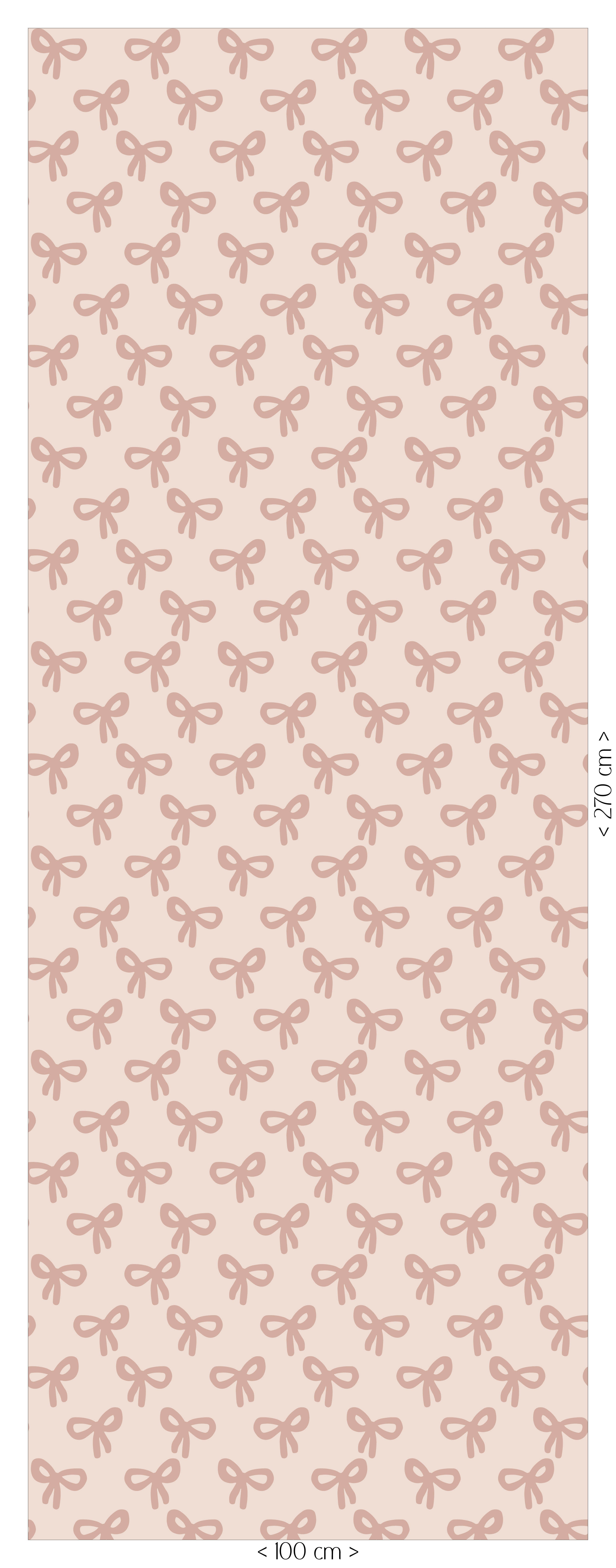 Behang Bows - beige