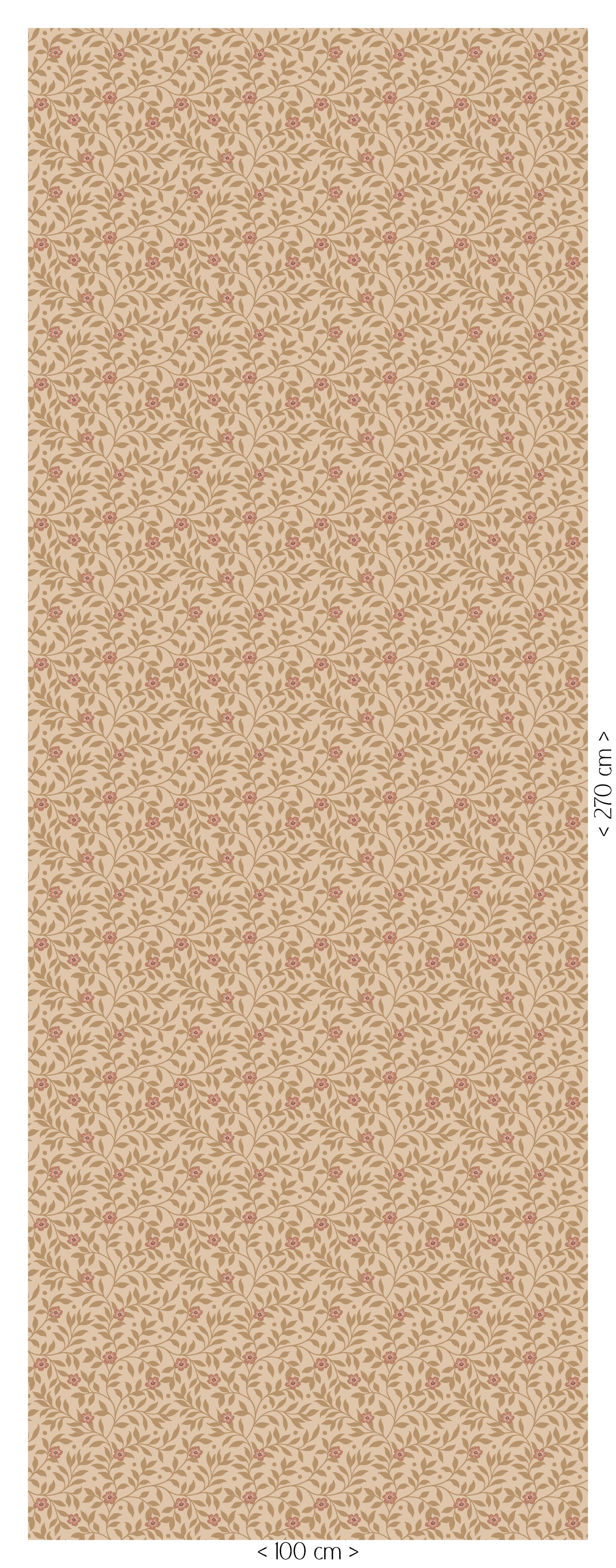 Behang Petite Blossom - sand