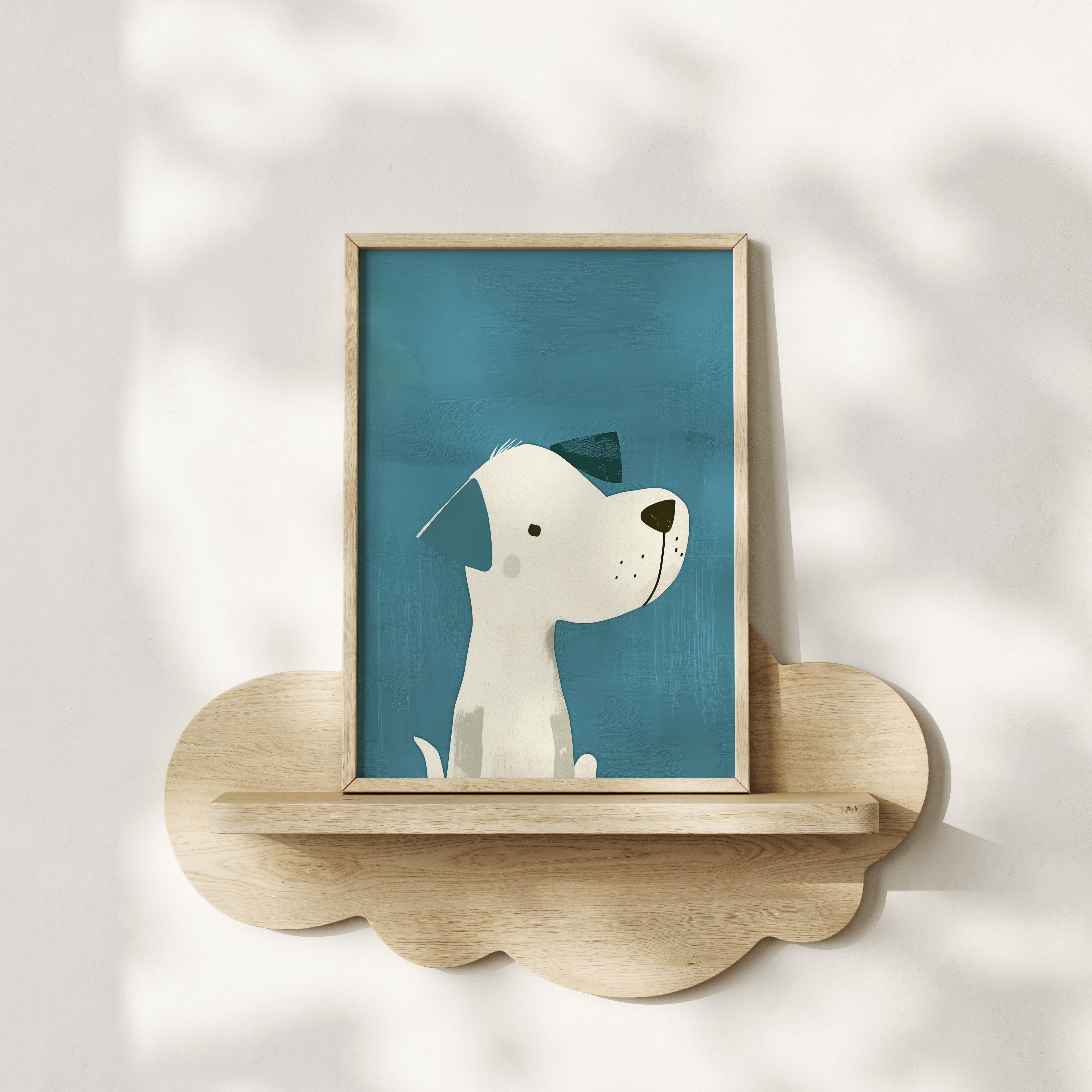 Nursery print - Cute puppy