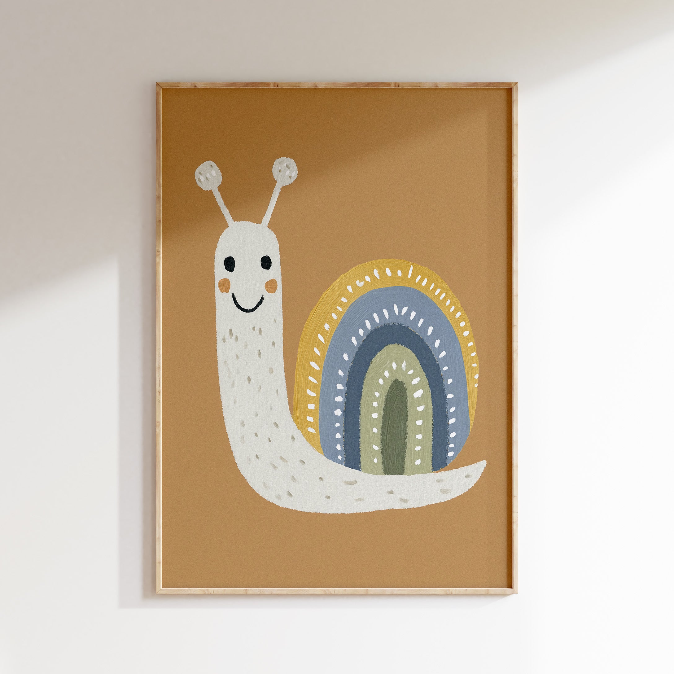Children's room print - Snail
