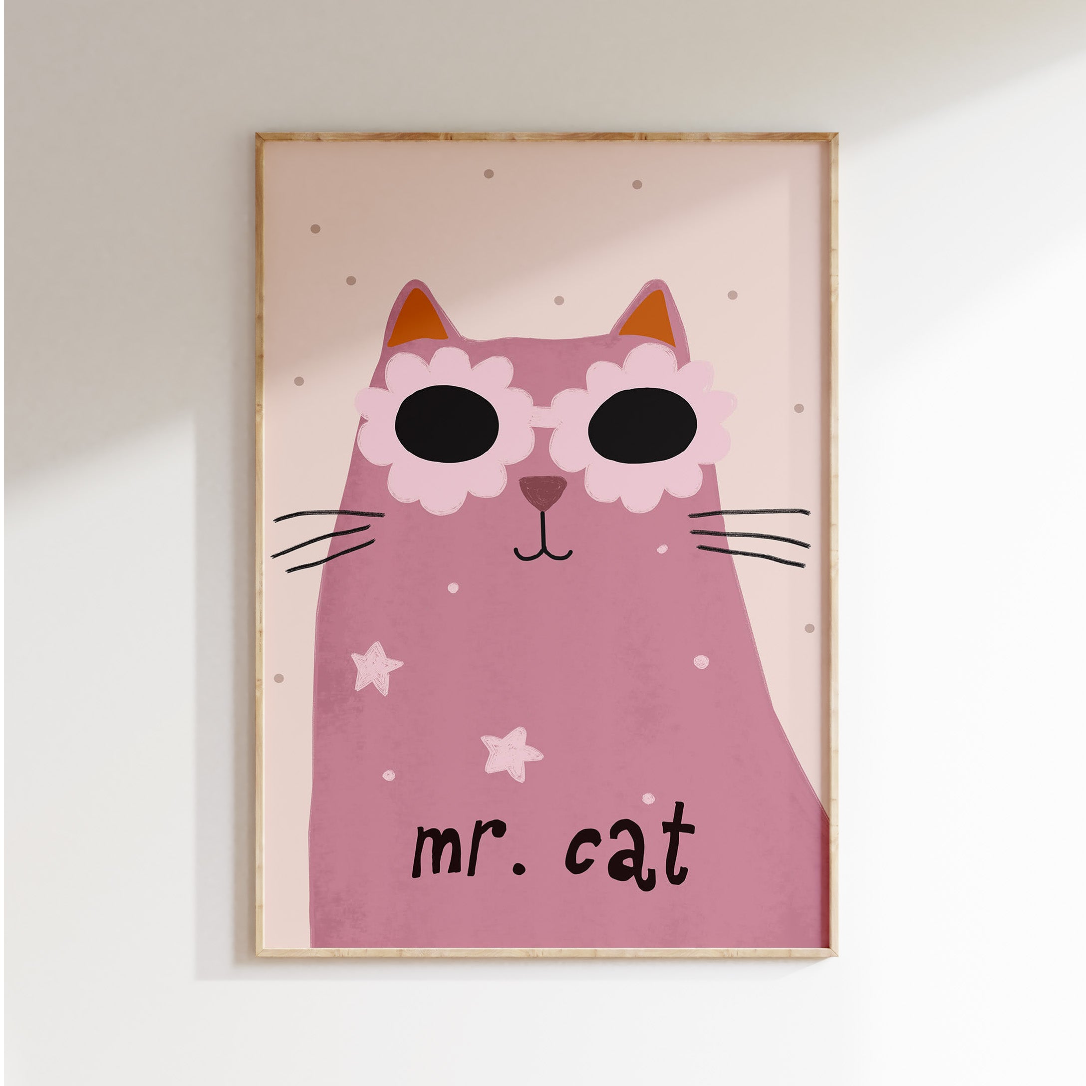 Nursery print - Mr. Cat