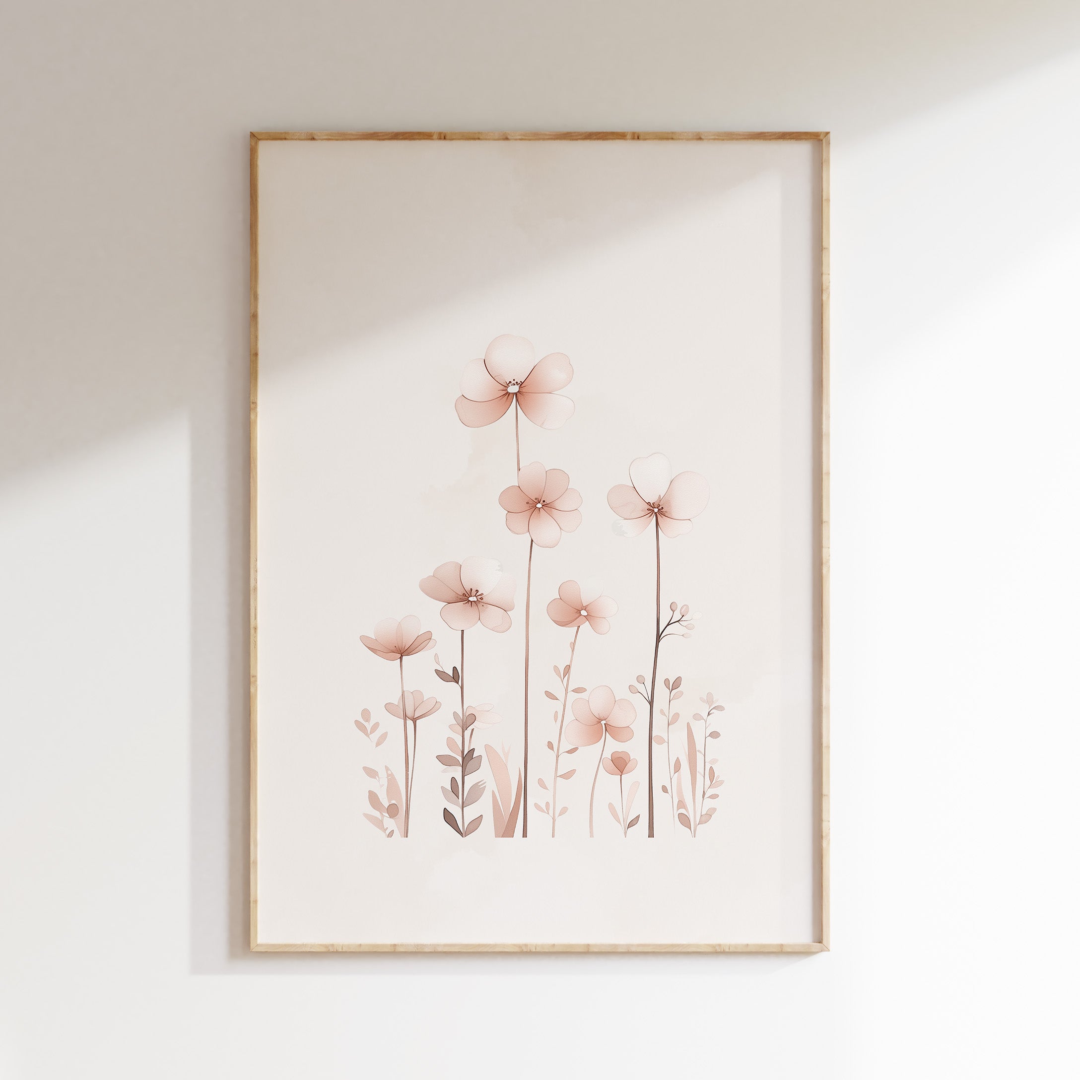 Kinderkamer poster - Bloemen | Unicorns & Feeën