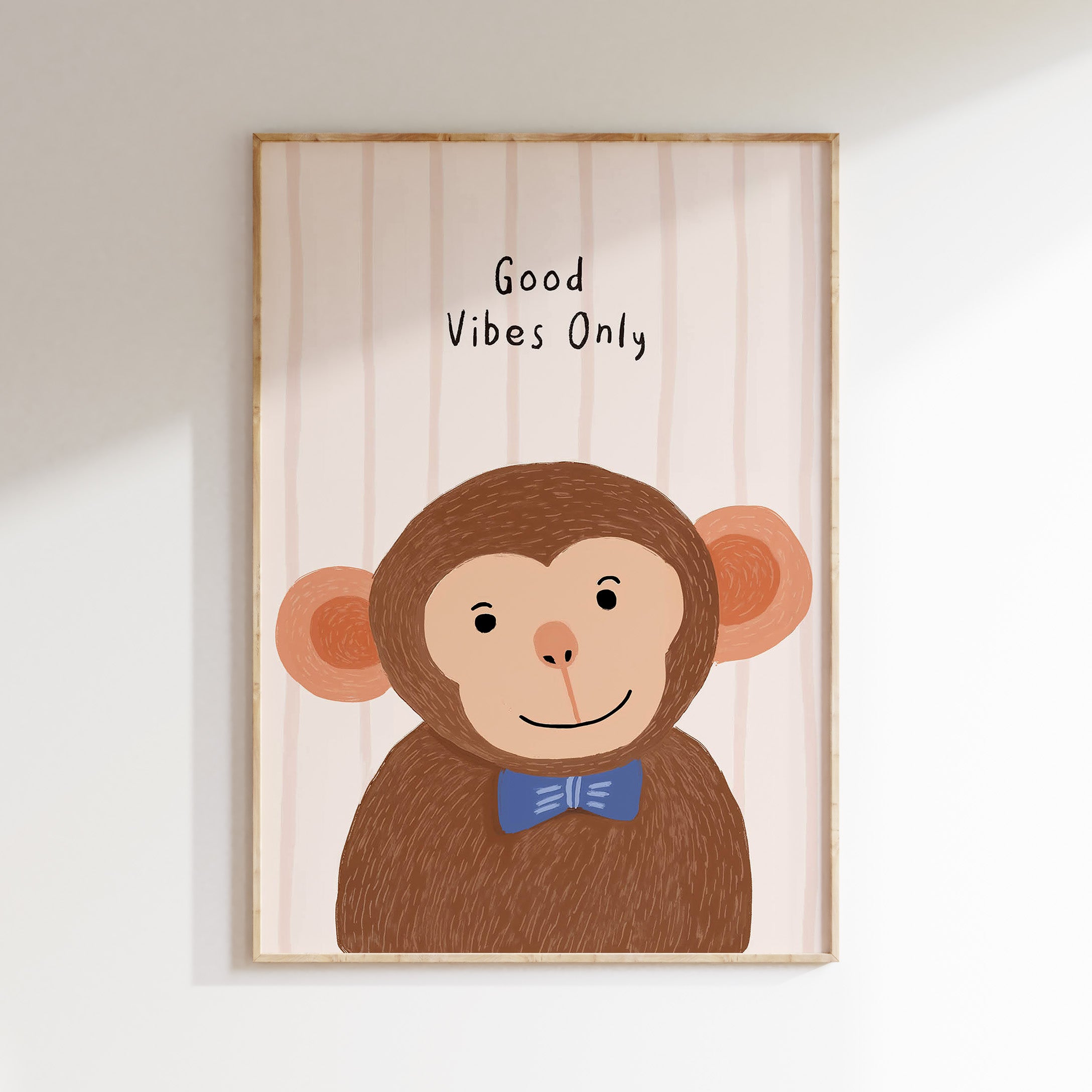 Nursery print - Good vibes only