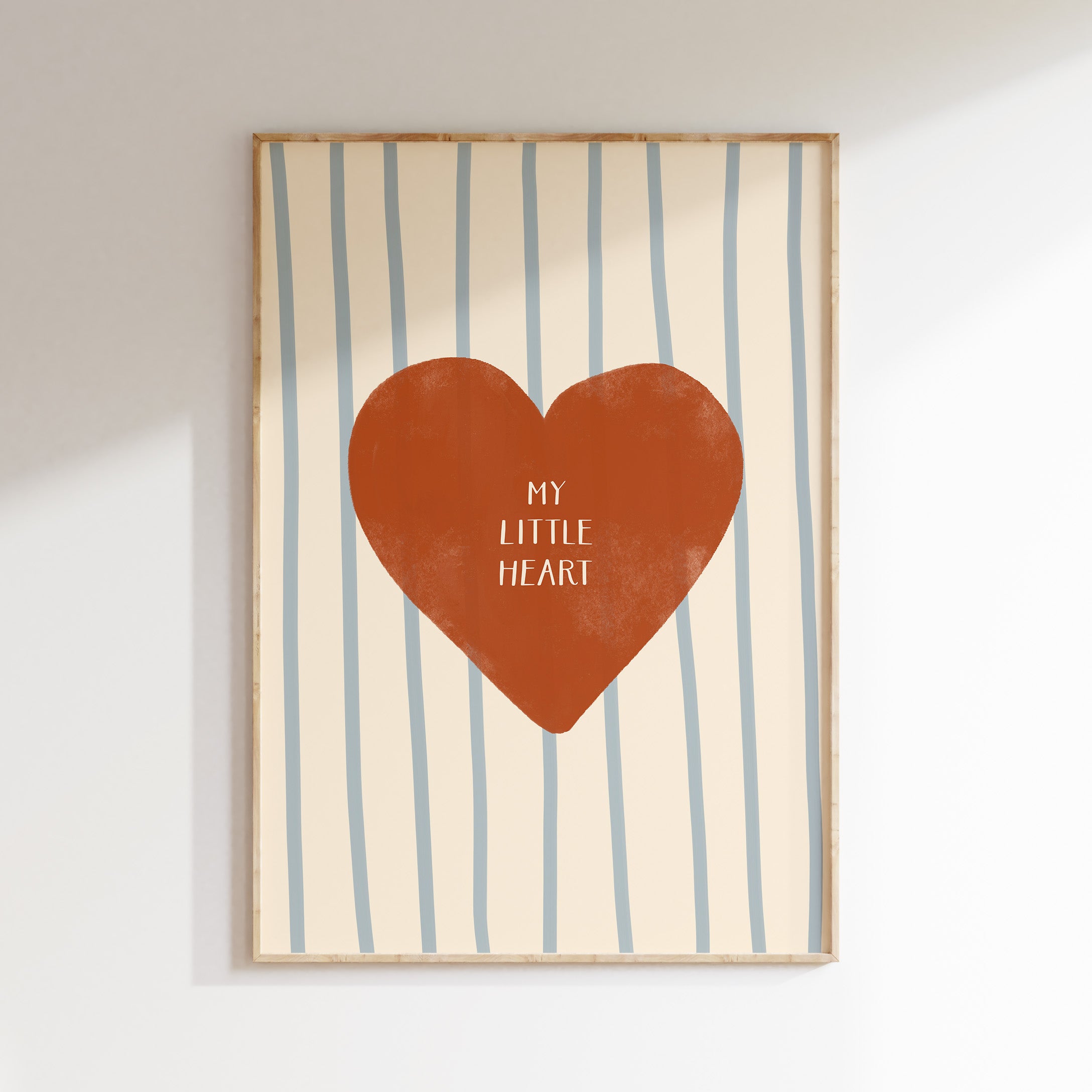 Children's room print - My little heart