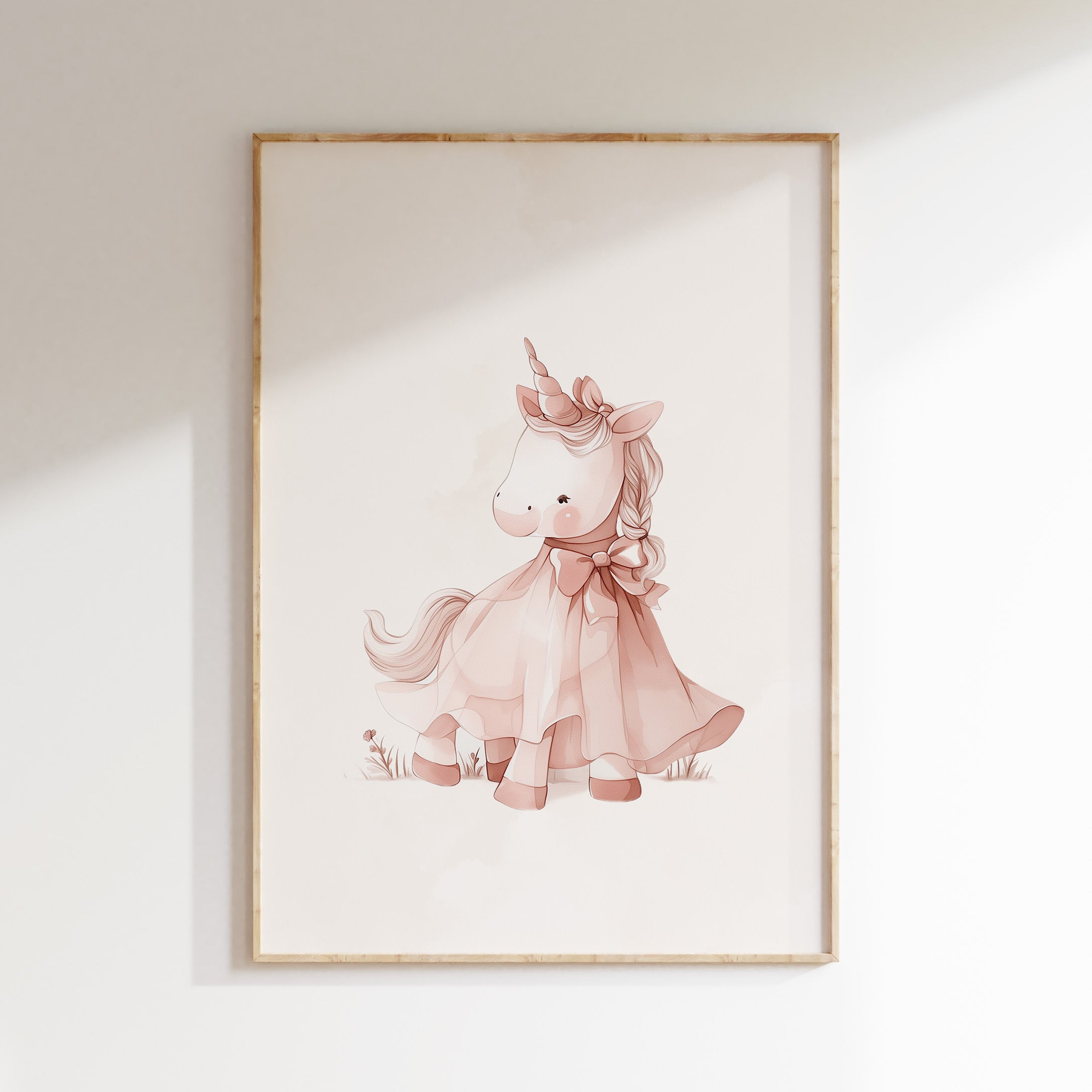 Kinderkamer poster - Unicorn cape | Unicorns & Feeën