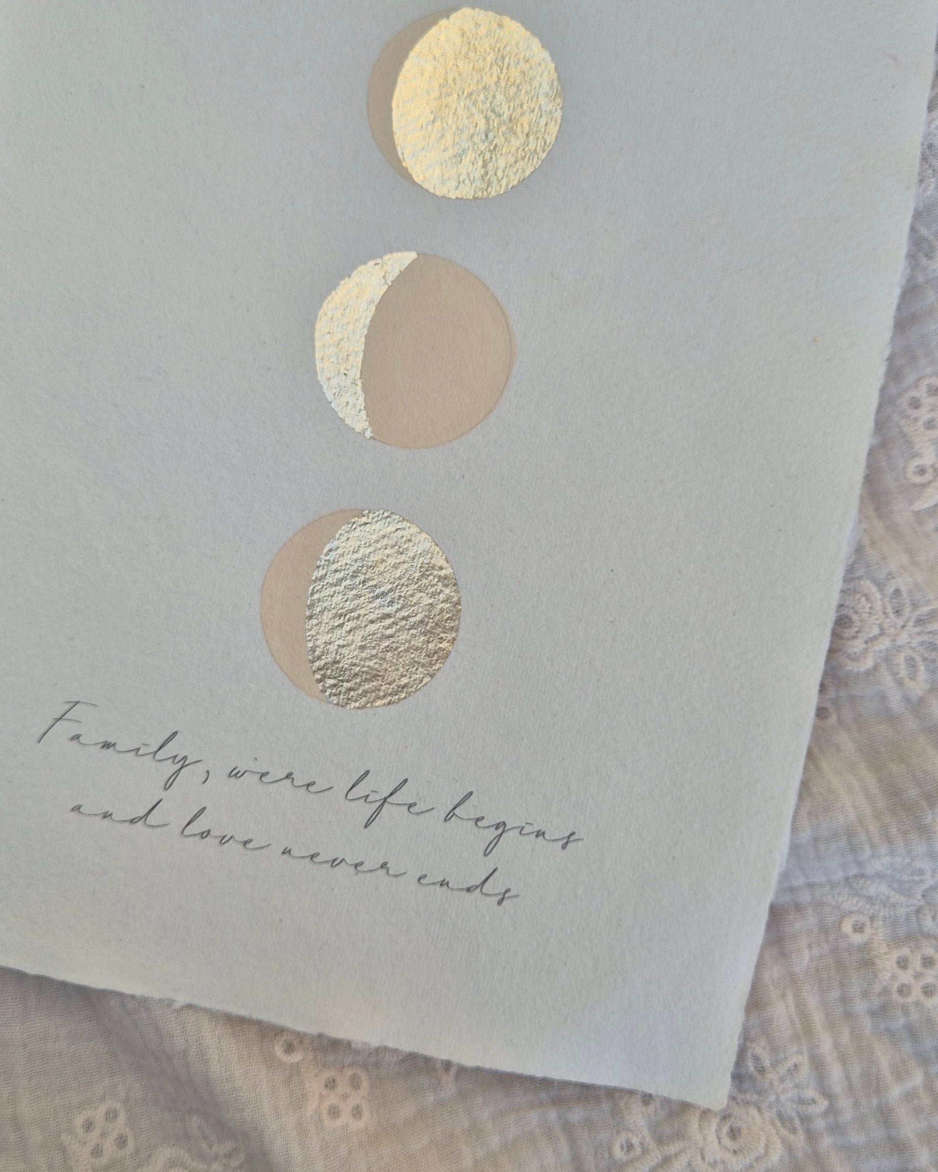 Maanstandposter - Familie