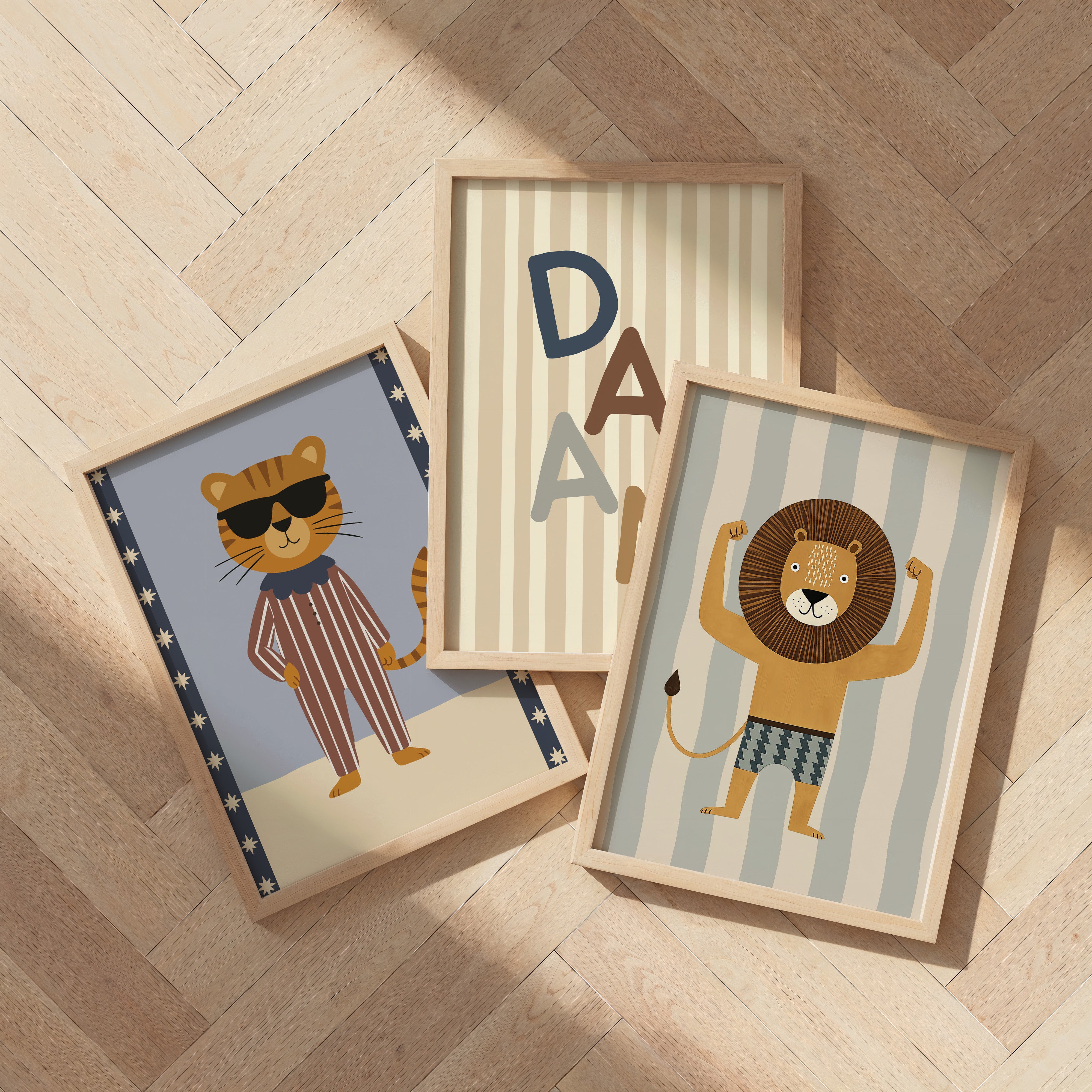 Name poster Letterterpret - boy