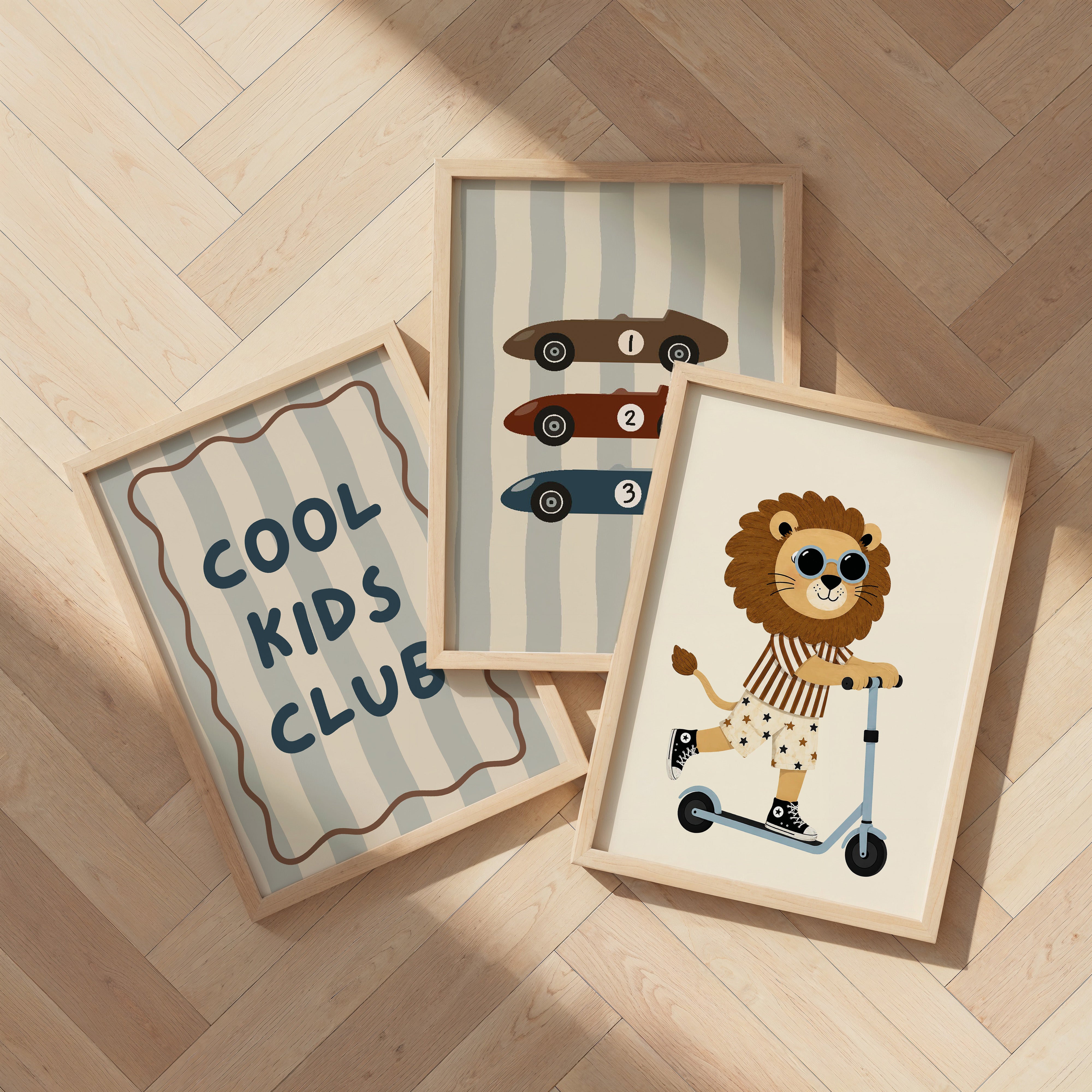 Children's room print - Cool Kids Club