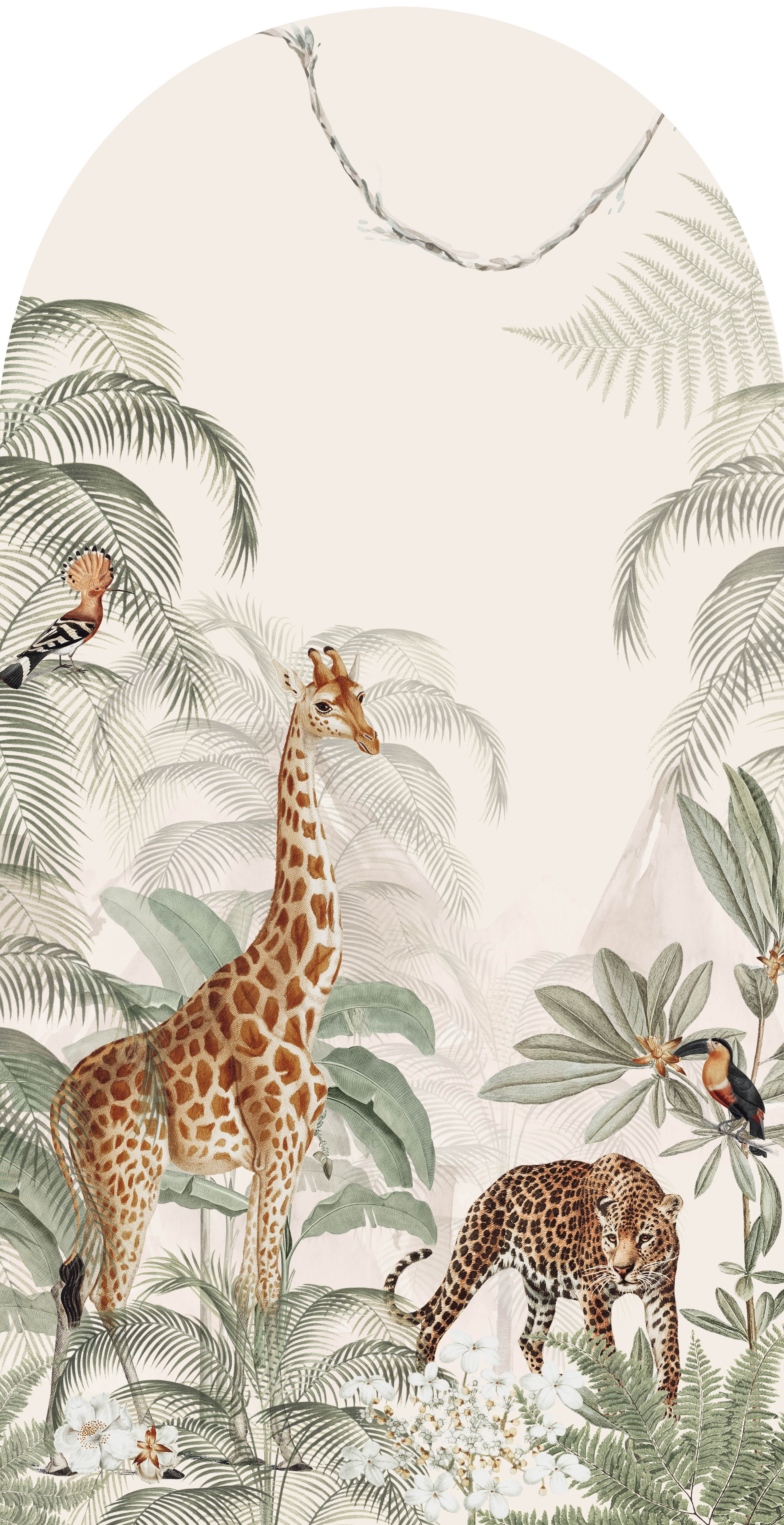 Behangboog - Tropical Jungle