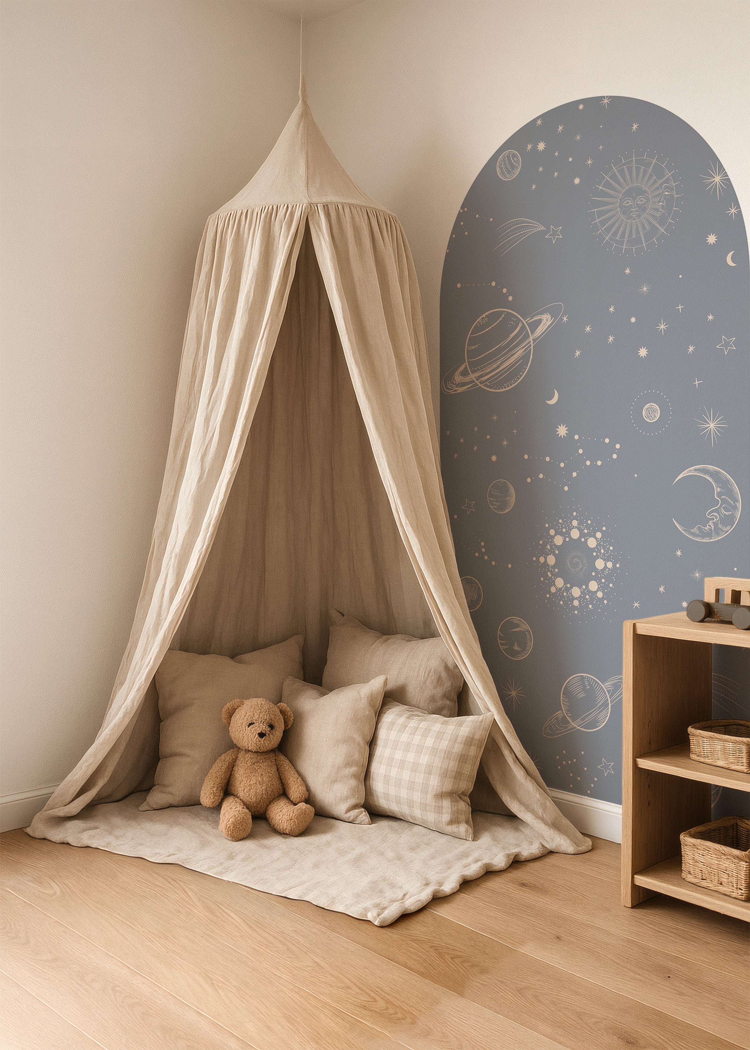 Behangboog - In de Ruimte | denim