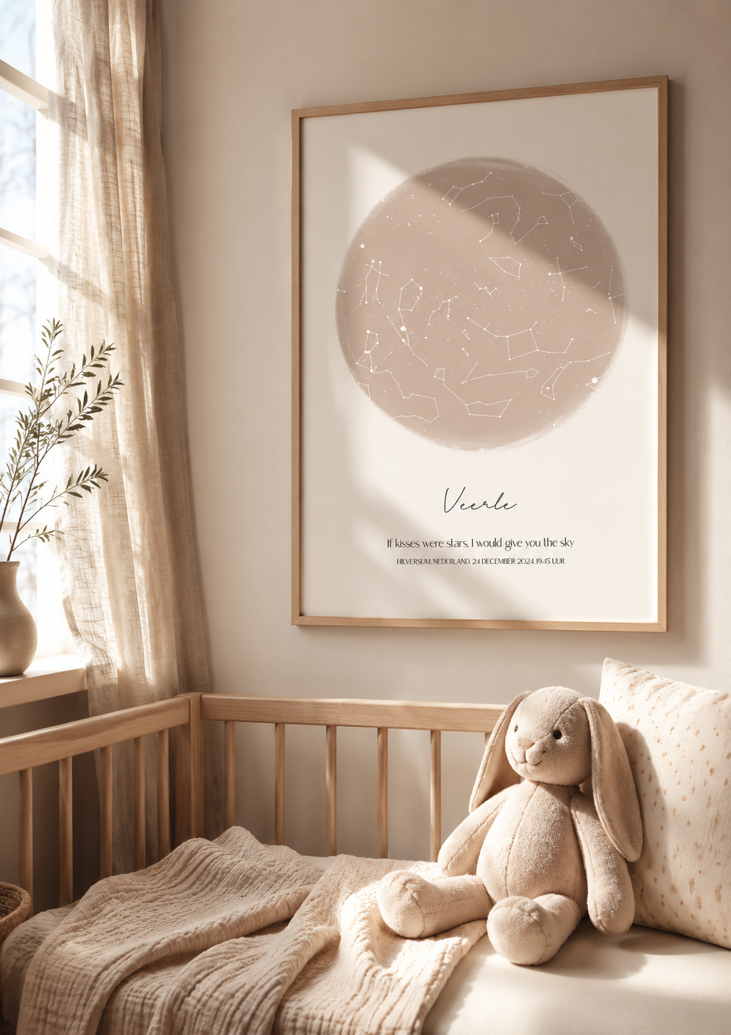 Starry sky poster - ROSE