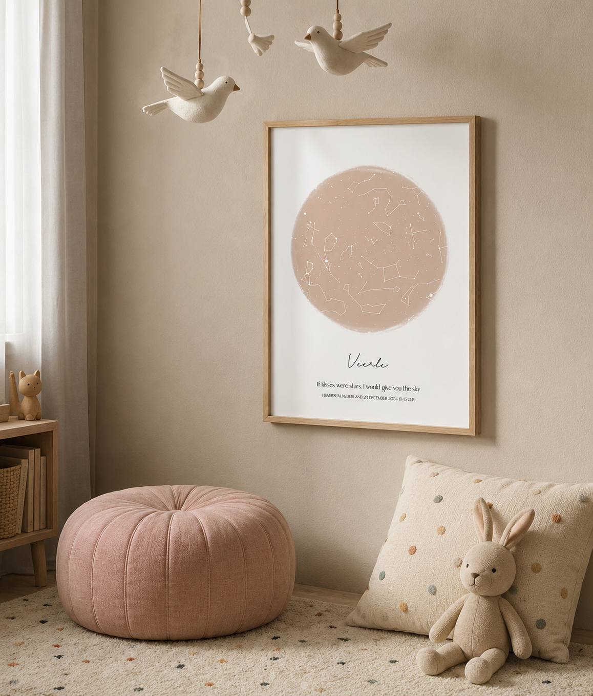 Starry sky poster - ROSE